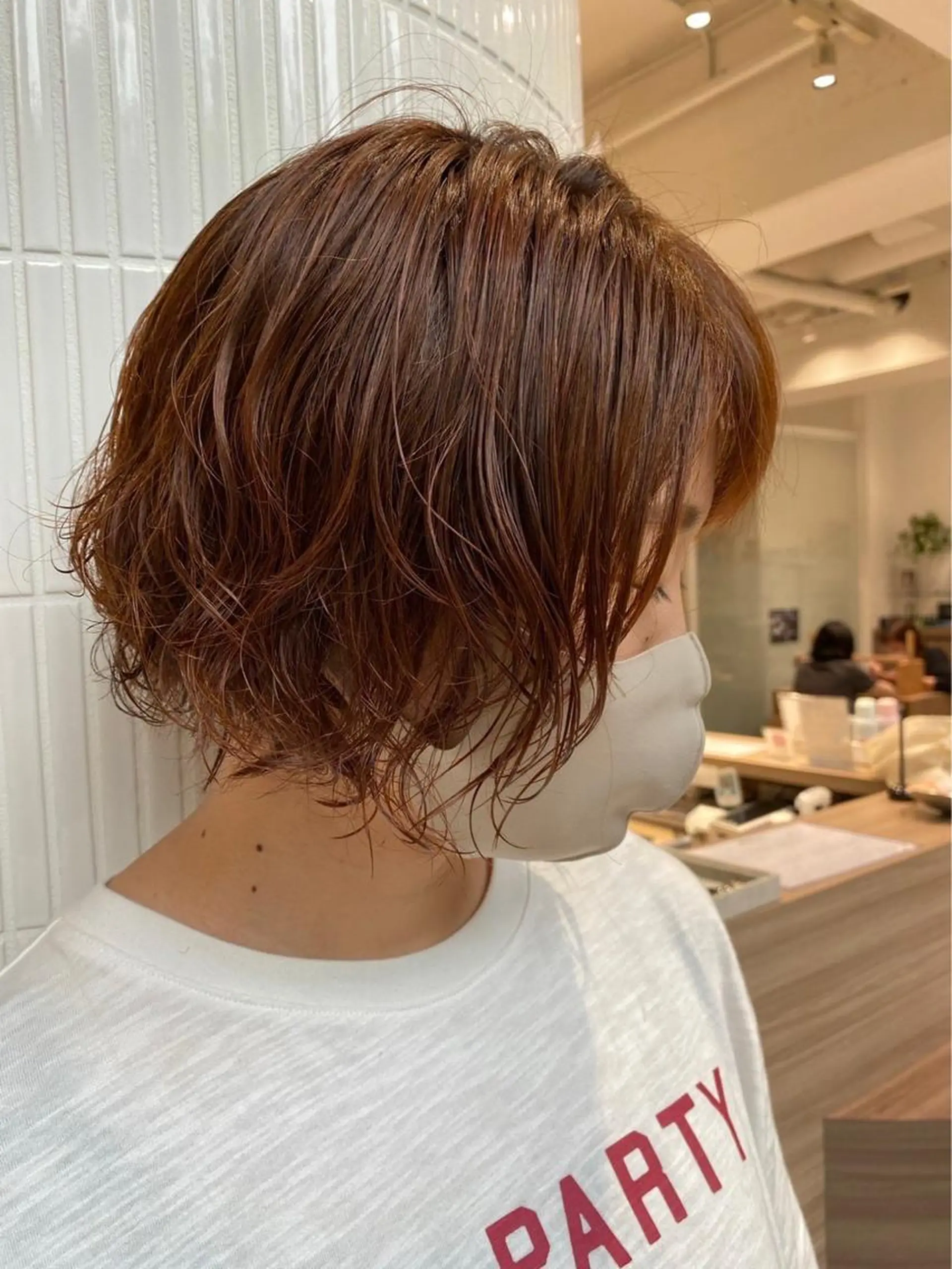 ショート パーマ m yuのヘアスタイル