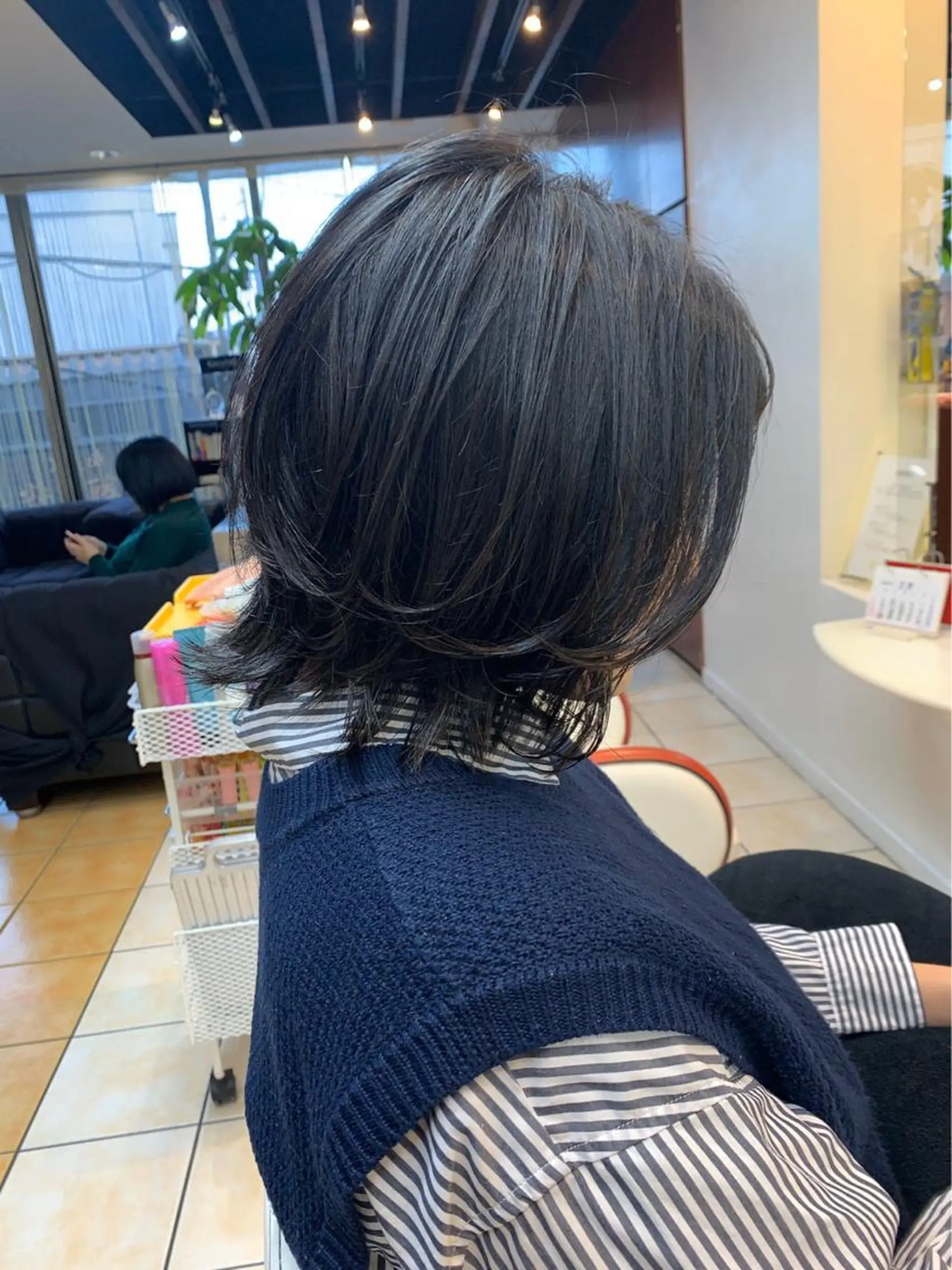 ミディアム 【髪質改善×カラー】 QUALIS沓掛貴浩のヘアスタイル