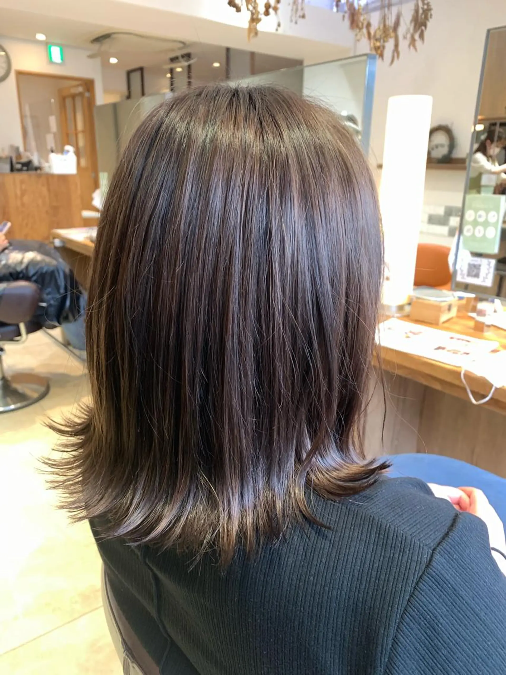 ミディアム カラー アッシュ 透明感カラー Bonita 【ボニータ】所属・【高円寺】 Jojiのヘアスタイル