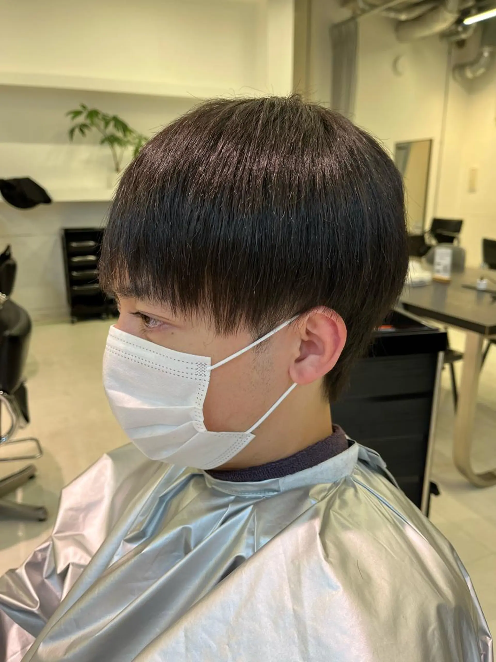 ショート メンズ カット 縮毛矯正 🏆メンズヘア特化 🥇代表りんぺーのヘアスタイル