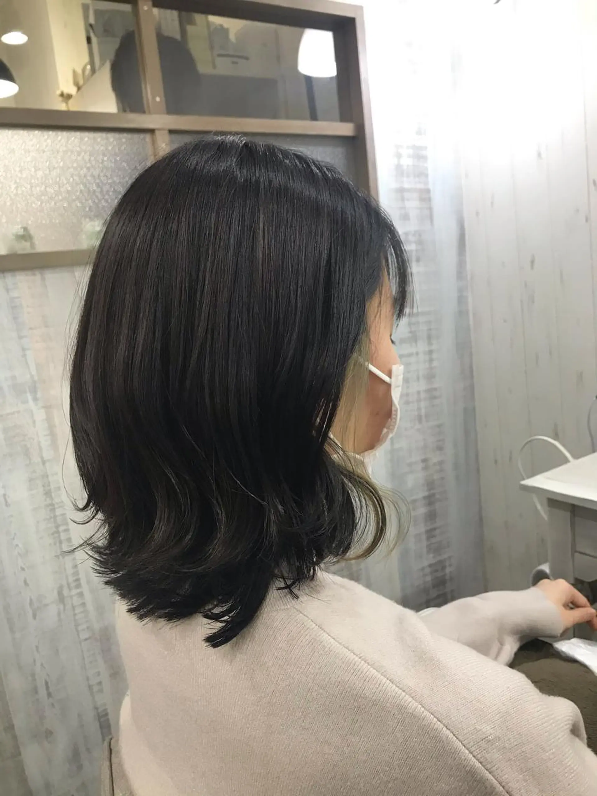 ミディアム ネモトメイナ🌿‬ 今月末で退職しますのヘアスタイル