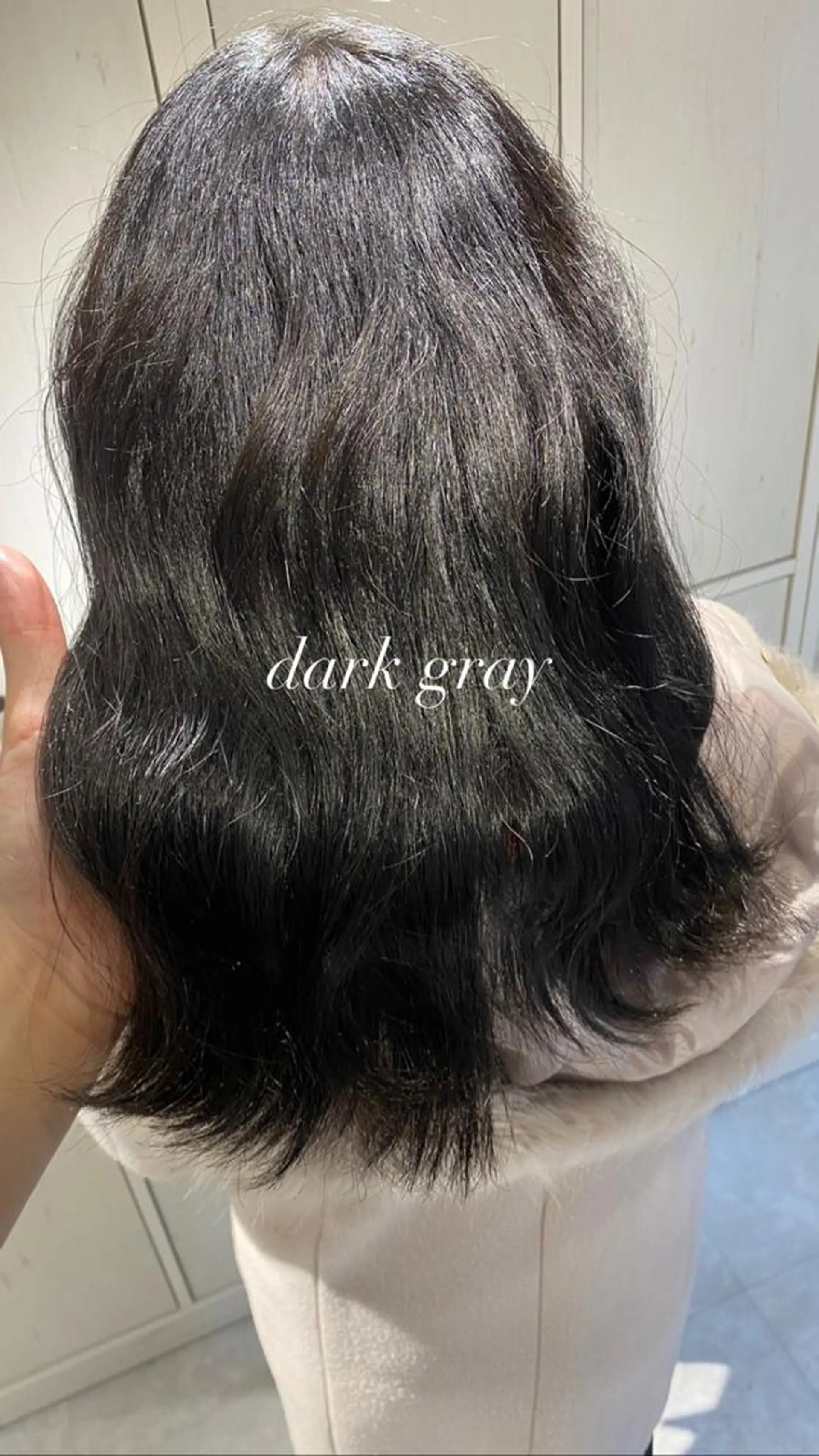 セミロング カラー ヘアカラー 縮毛矯正とレイヤー /杉村凜汰郎のヘアスタイル