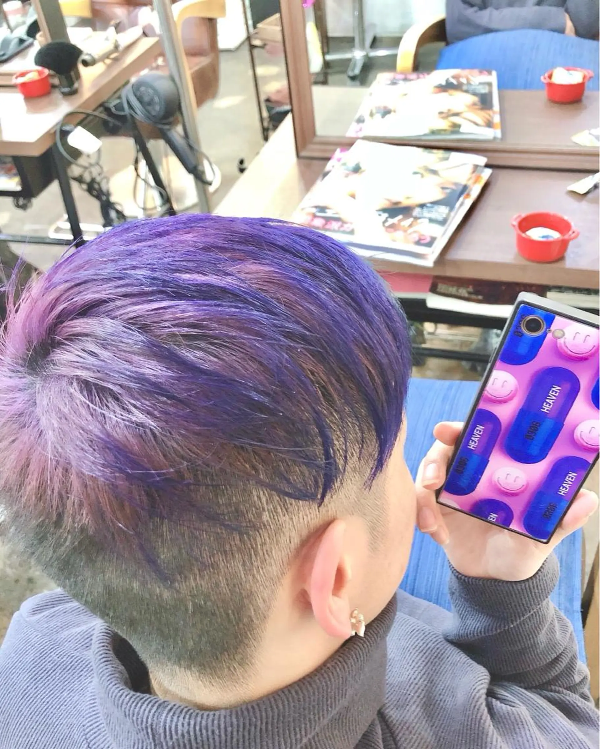 ショート ヘアカラー トリートメント フェアリーテイル所属・吉田 典弘のヘアスタイル