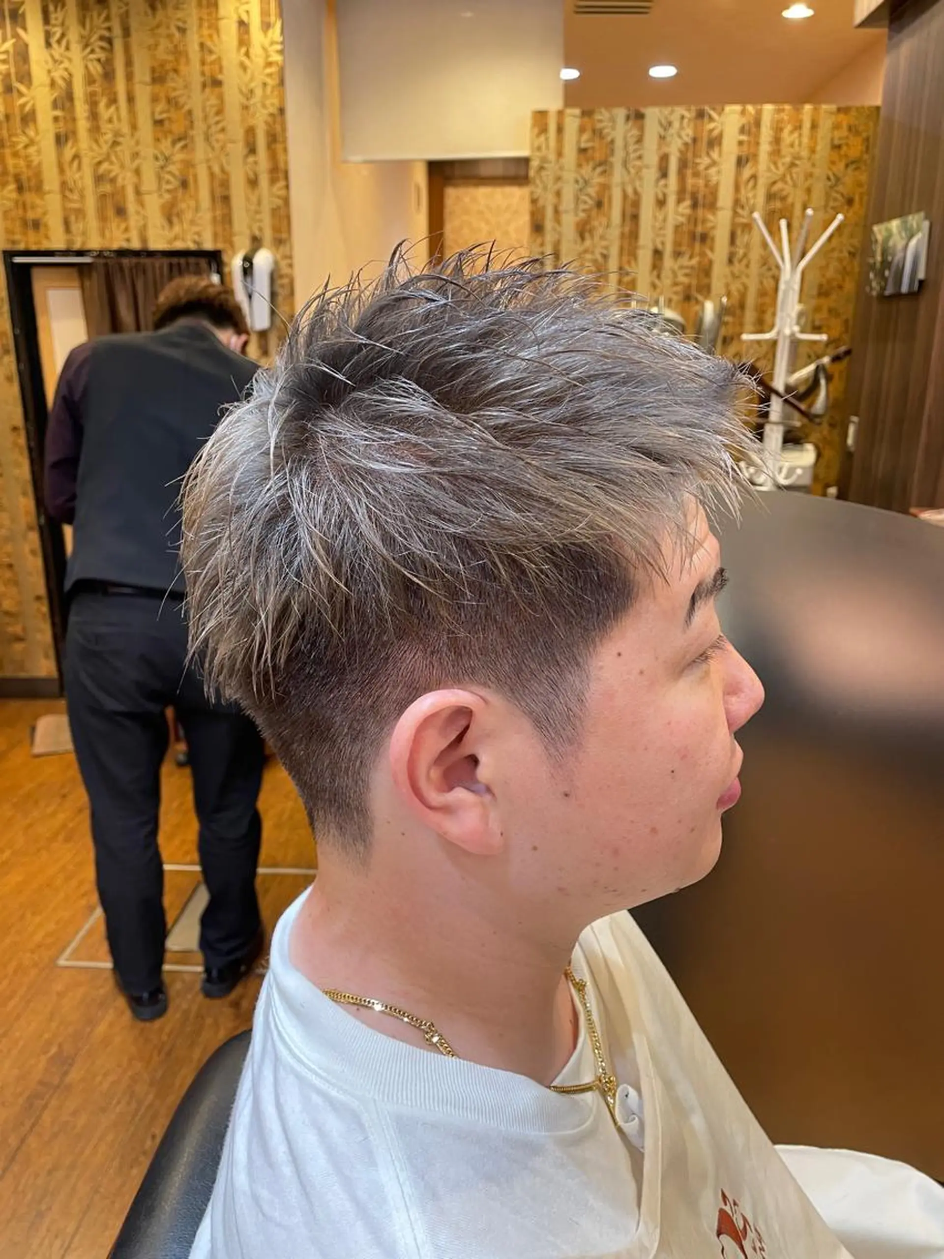 メンズ メンズハイトーン ツーブロック hair studio ARUIM所属・【メンズ限定】三浦 正弘【深夜0時〜◎】のヘアスタイル