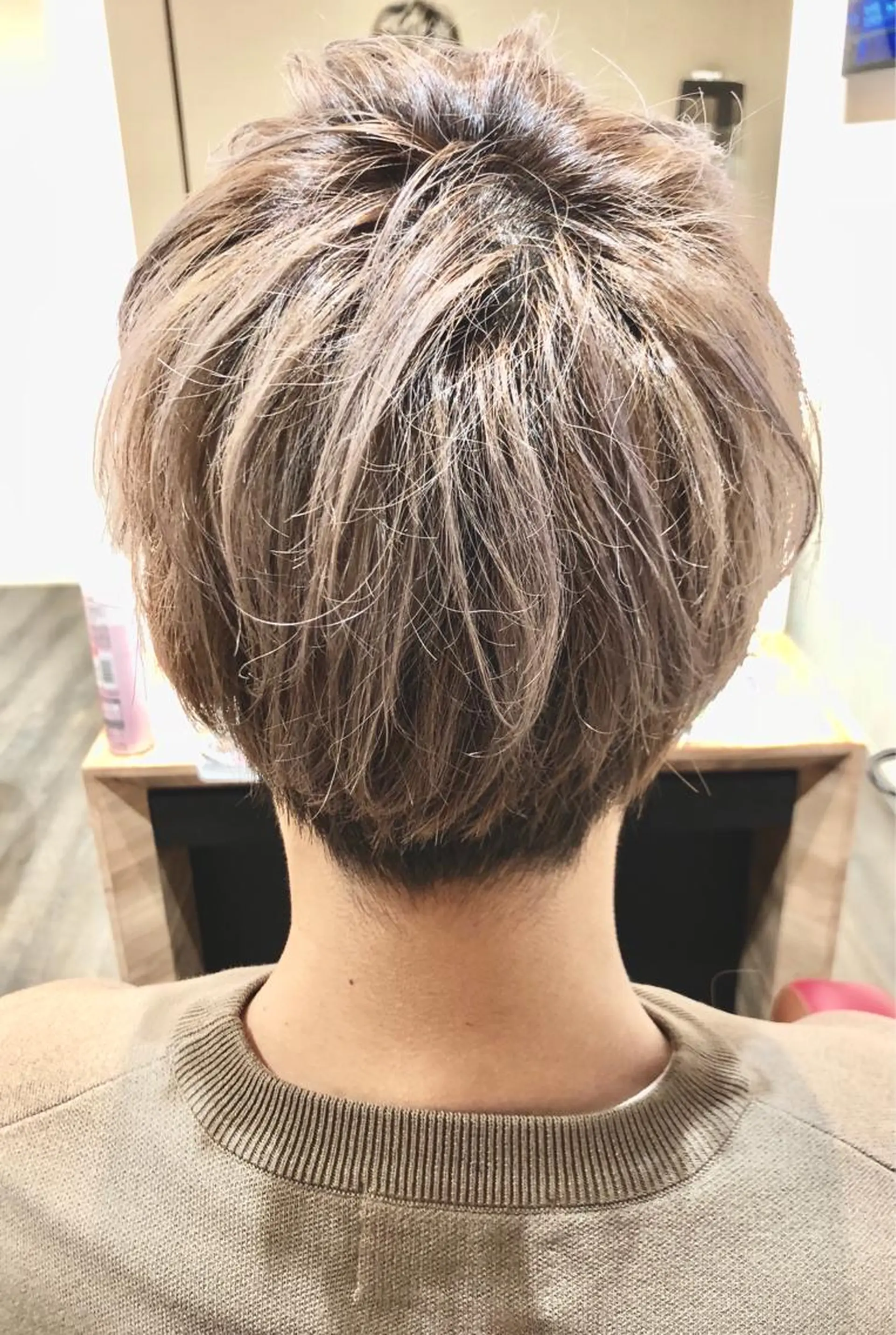 カラー メンズ 髪質改善/イルミナ/ 城崎のヘアスタイル