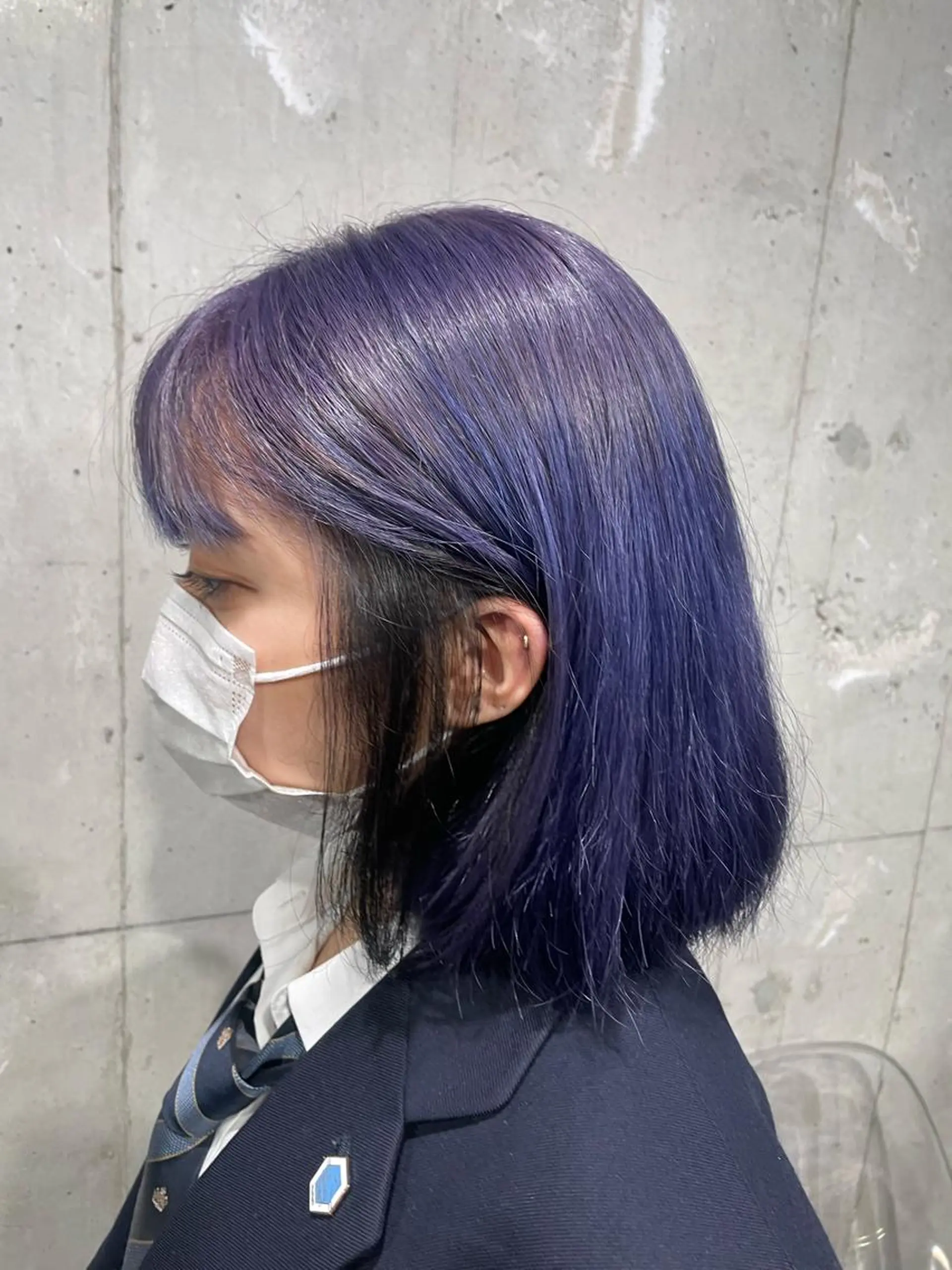 セミロング カラー alicetokyo 🦋宮葉🦋のマツエク・マツパデザイン