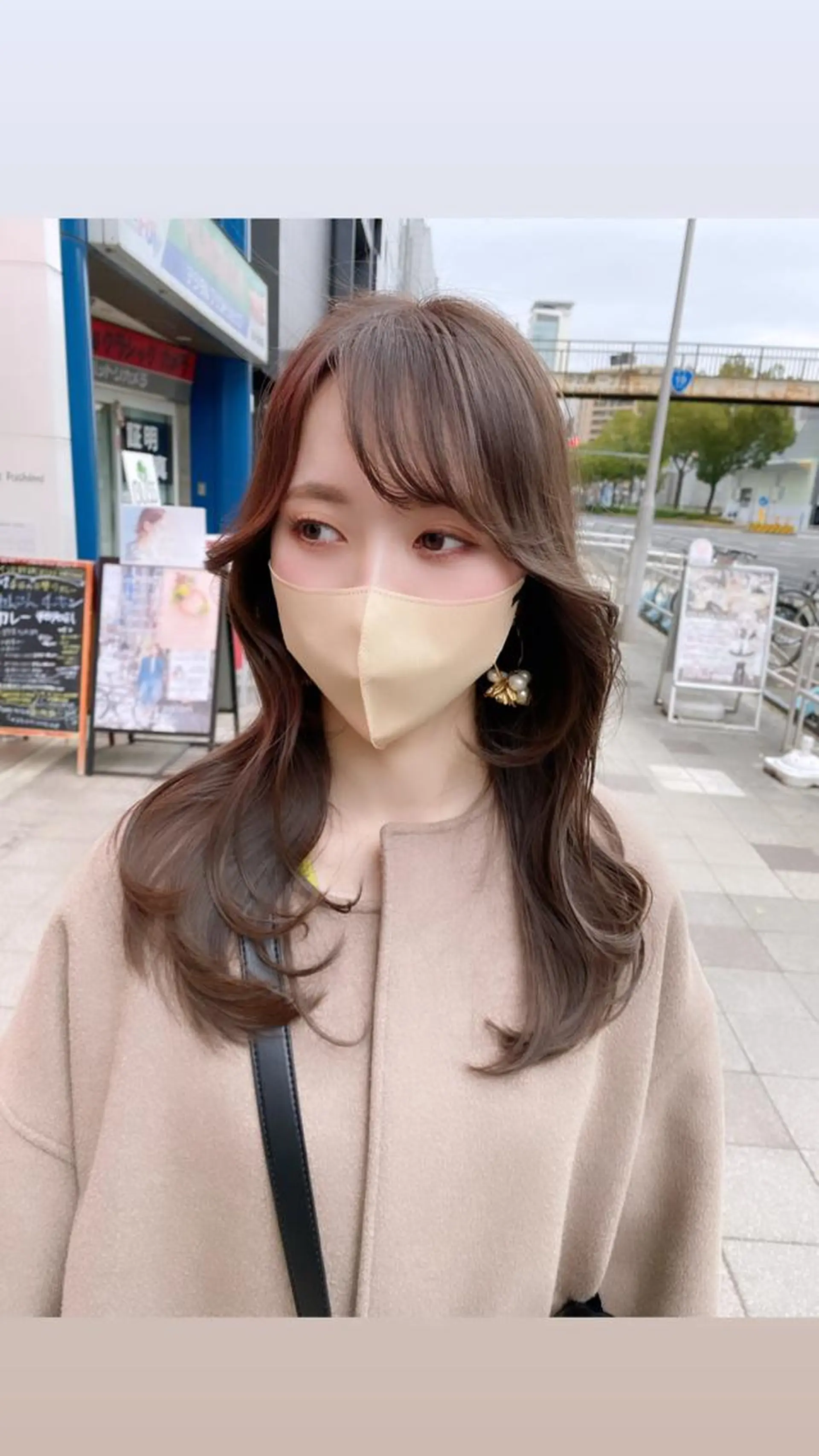 セミロング くびれヘア レイヤーカット 加藤 利基のヘアスタイル