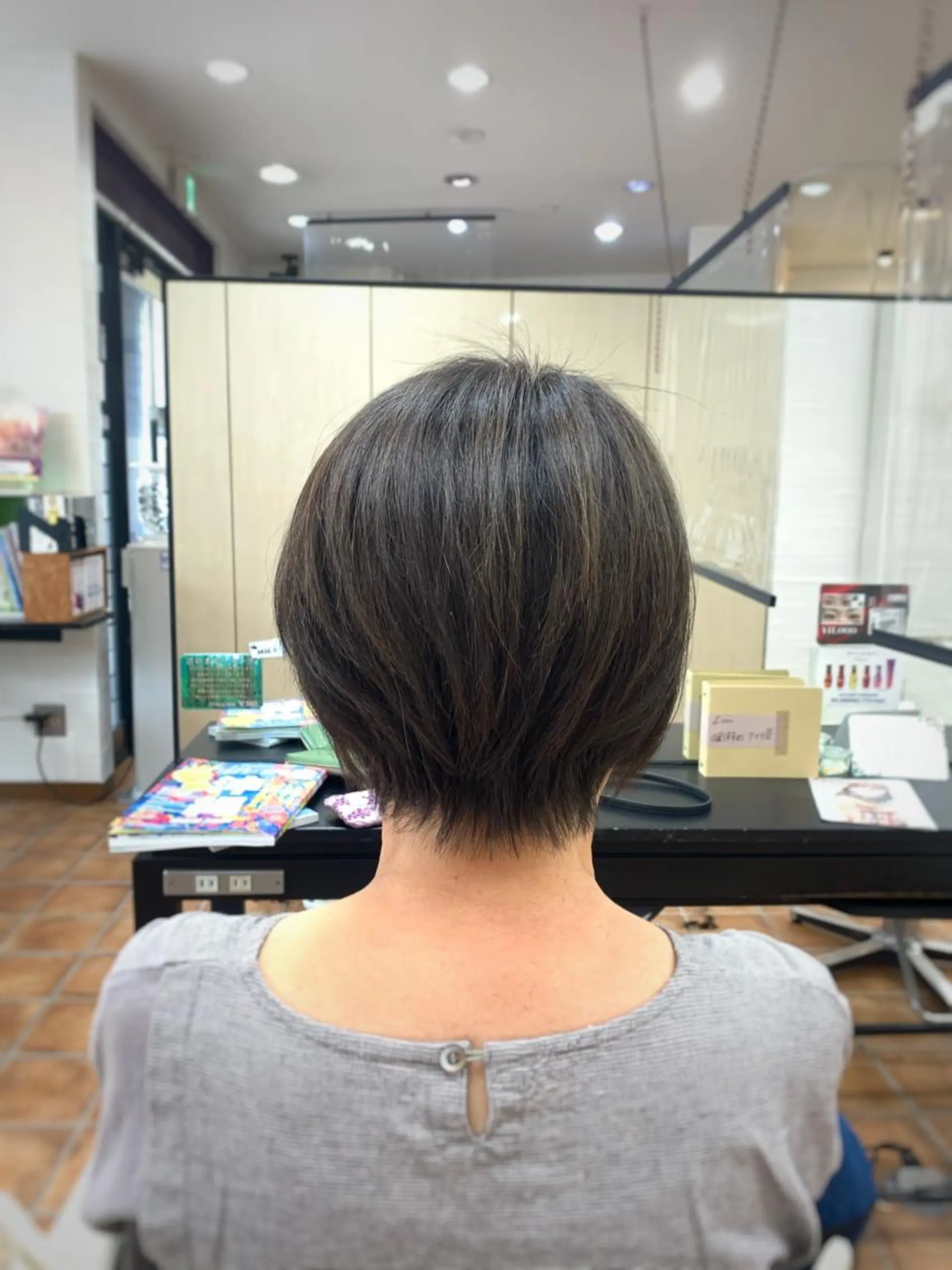 ショート カットモデル募集 いさかのヘアスタイル