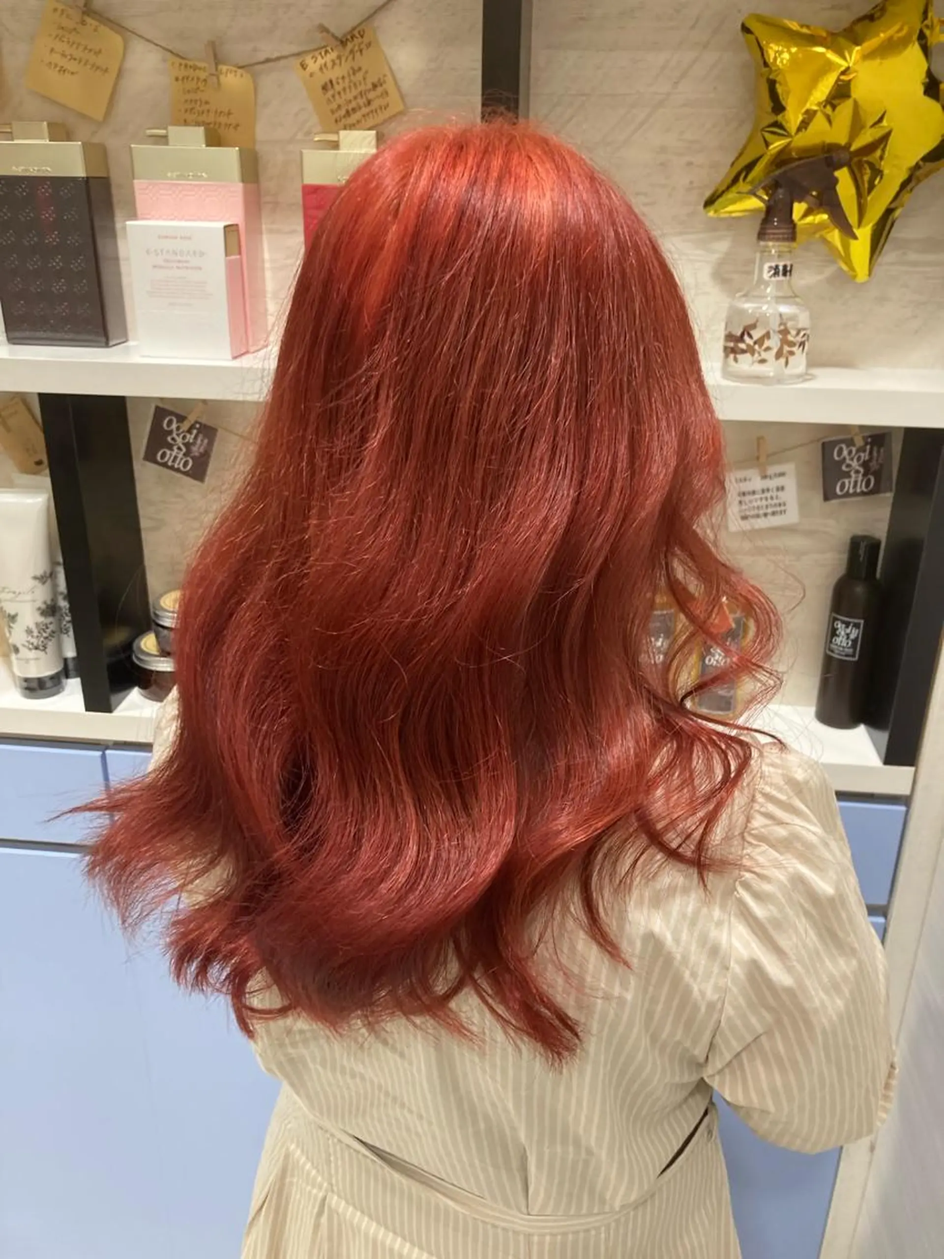 ロング カット ヘアカラー トリートメント 上野湧太 髪質改善/艶カラーのヘアスタイル