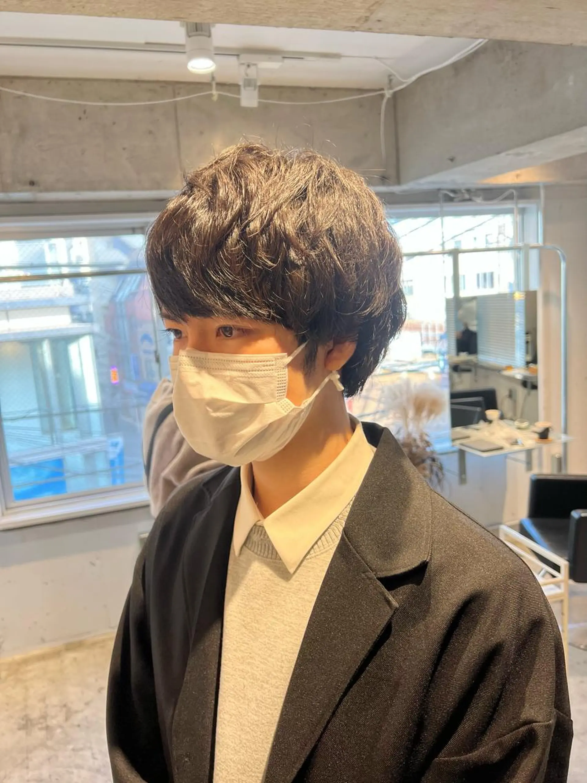 ショート パーマ メンズ 髪質改善period.所属・いしかわまい🎀 髪質改善特価サロンのヘアスタイル