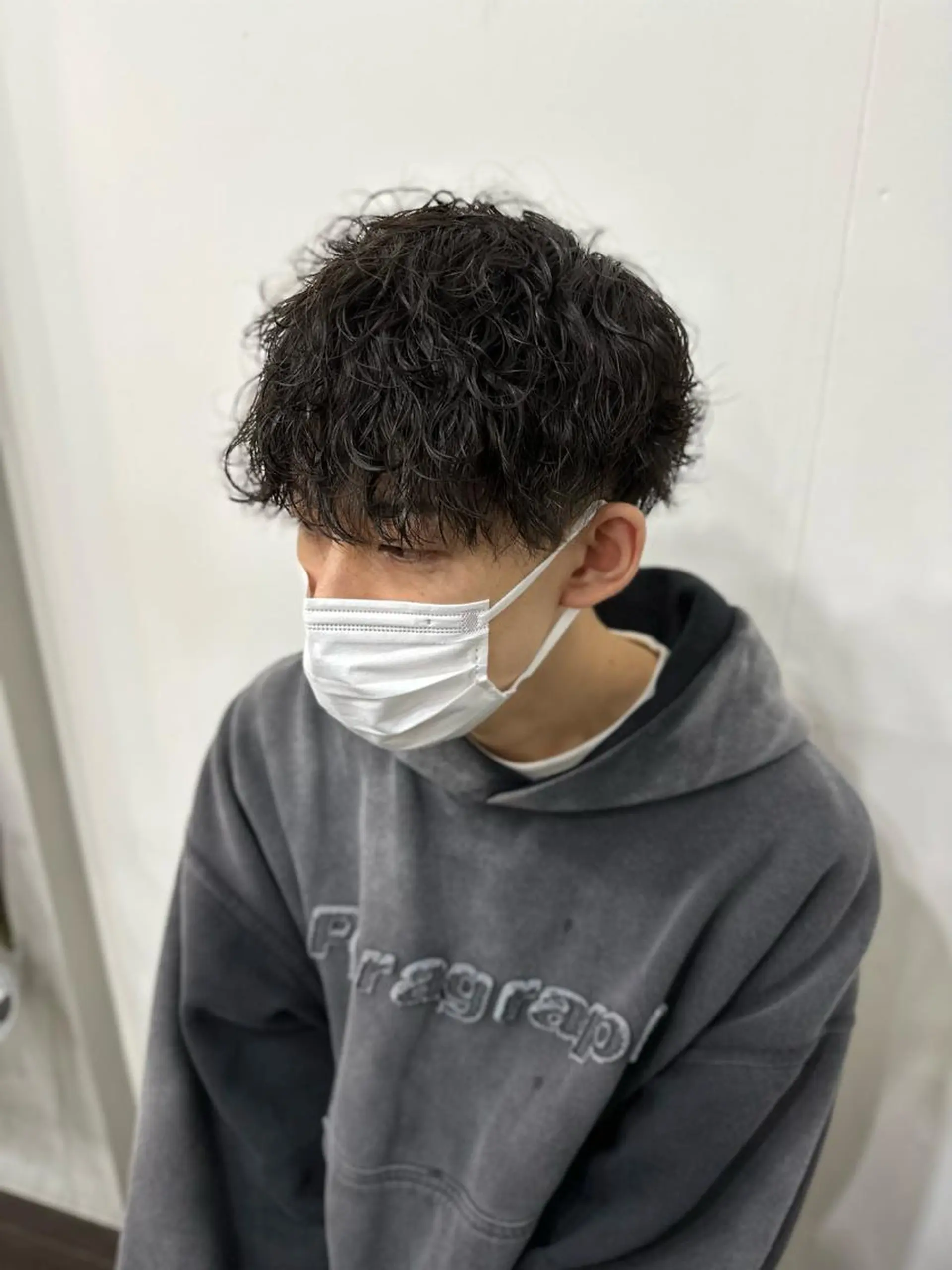 パーマ メンズ メンズパーマ ツイストスパイラルパーマ 波巻きパーマ スパイラルパーマ SALOWIN名古屋suite店所属・メンズカット/名駅 個室/千田のヘアスタイル