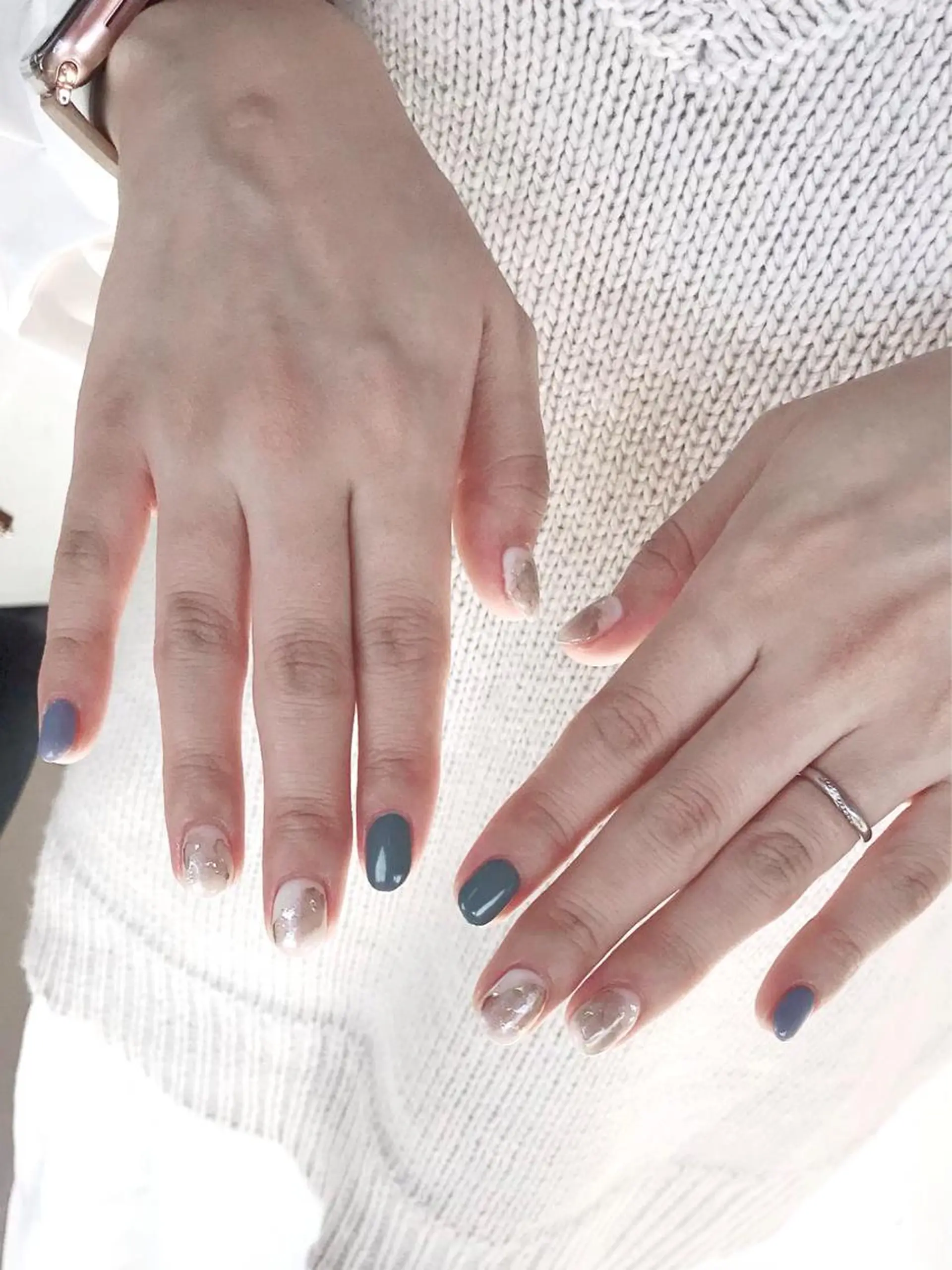 ネイル ニュアンスネイル ハンドネイル ハンドケア Baden Nail ﾊﾞ-ﾃﾞﾝ ﾈｲﾙのネイルデザイン