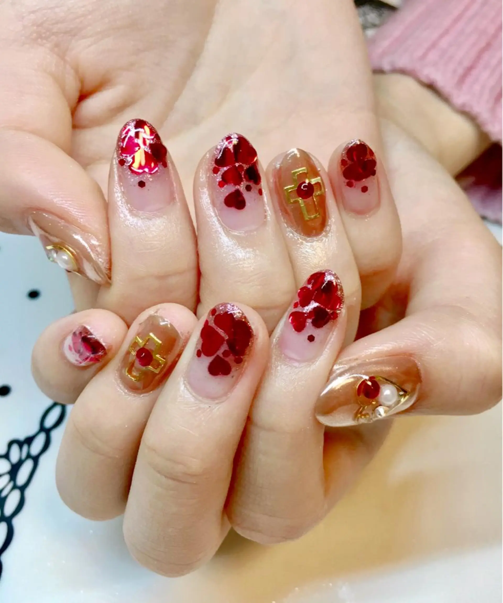 ネイル ハンドネイル nailsalon sugarr所属・nailist cocoのネイルデザイン