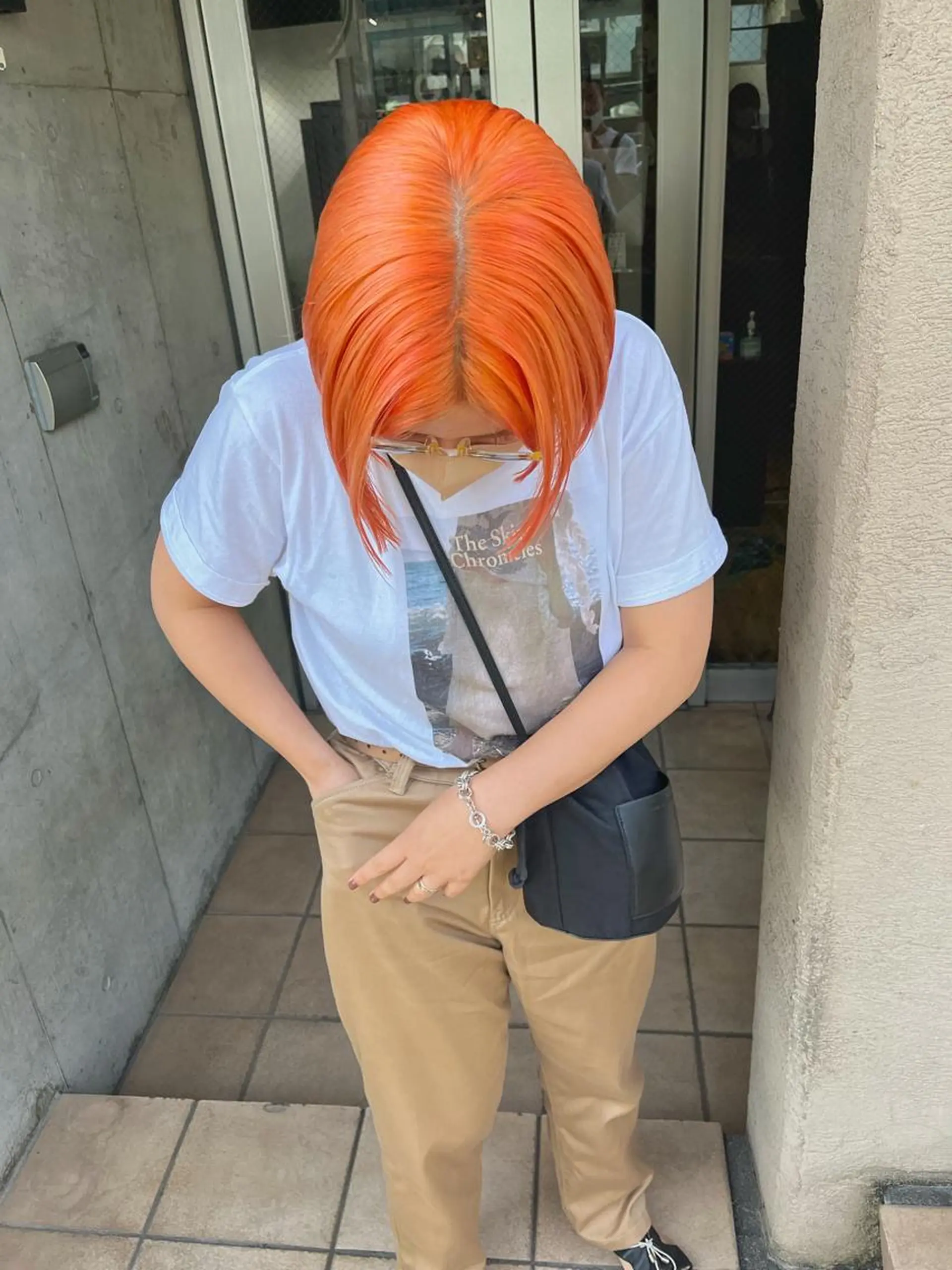 ショート カット ヘアカラー ハイトーンNo.1✨ パーマ✨イマイタツヤのヘアスタイル