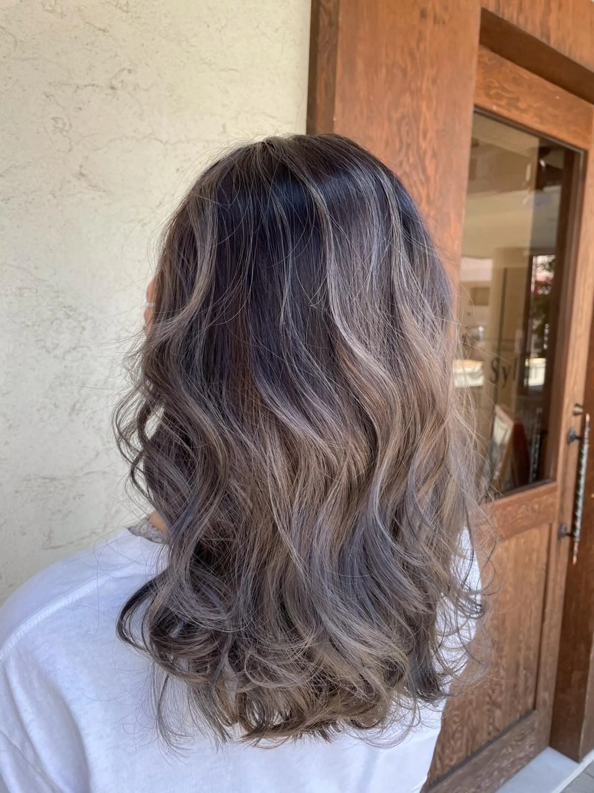 セミロング カラー ヘアカラー トリートメント 透明感韓国ヘア♡ みつきのヘアスタイル