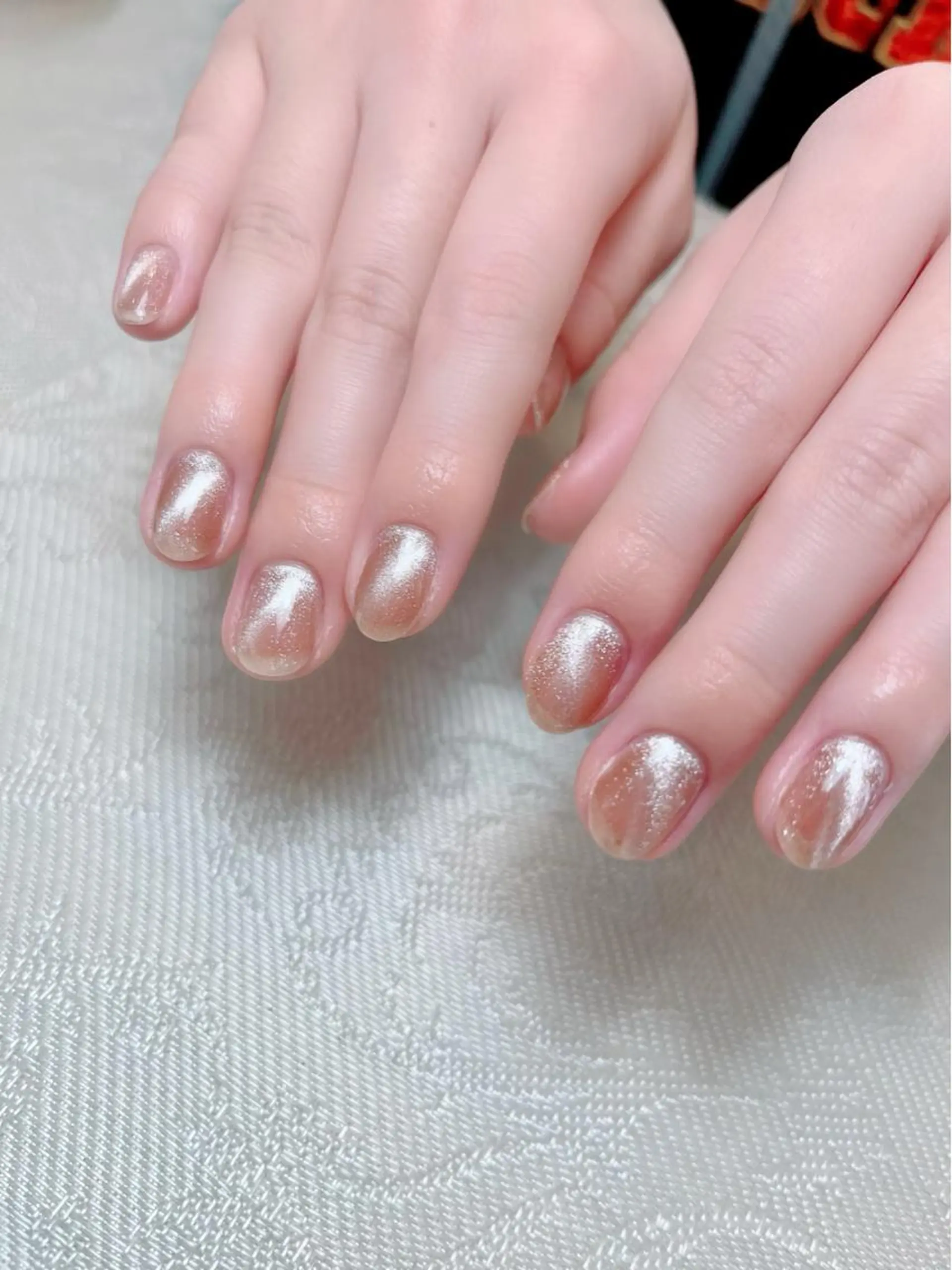 ネイル マグネットネイル マグネットワンカラー ワンカラーネイル ハンドネイル A.sister所属・nail salon 《A.sister》のネイルデザイン