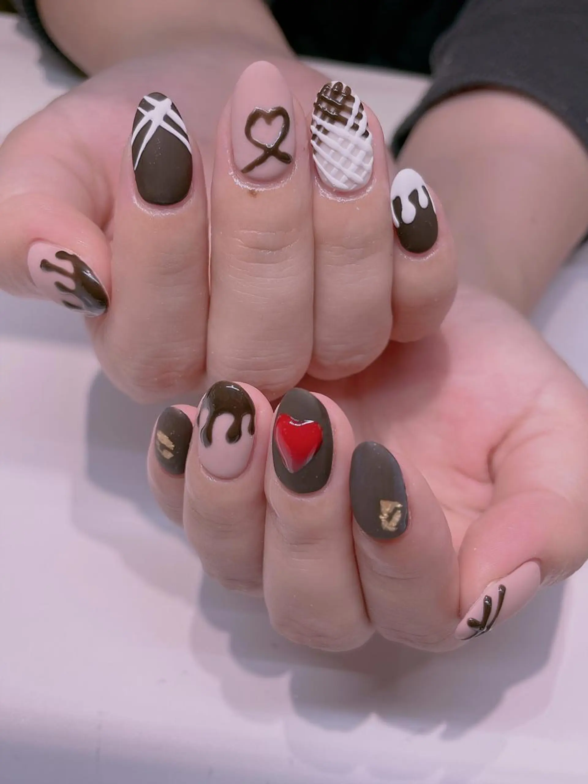 ネイル 長さだし専門店 M2 rikaのネイルデザイン