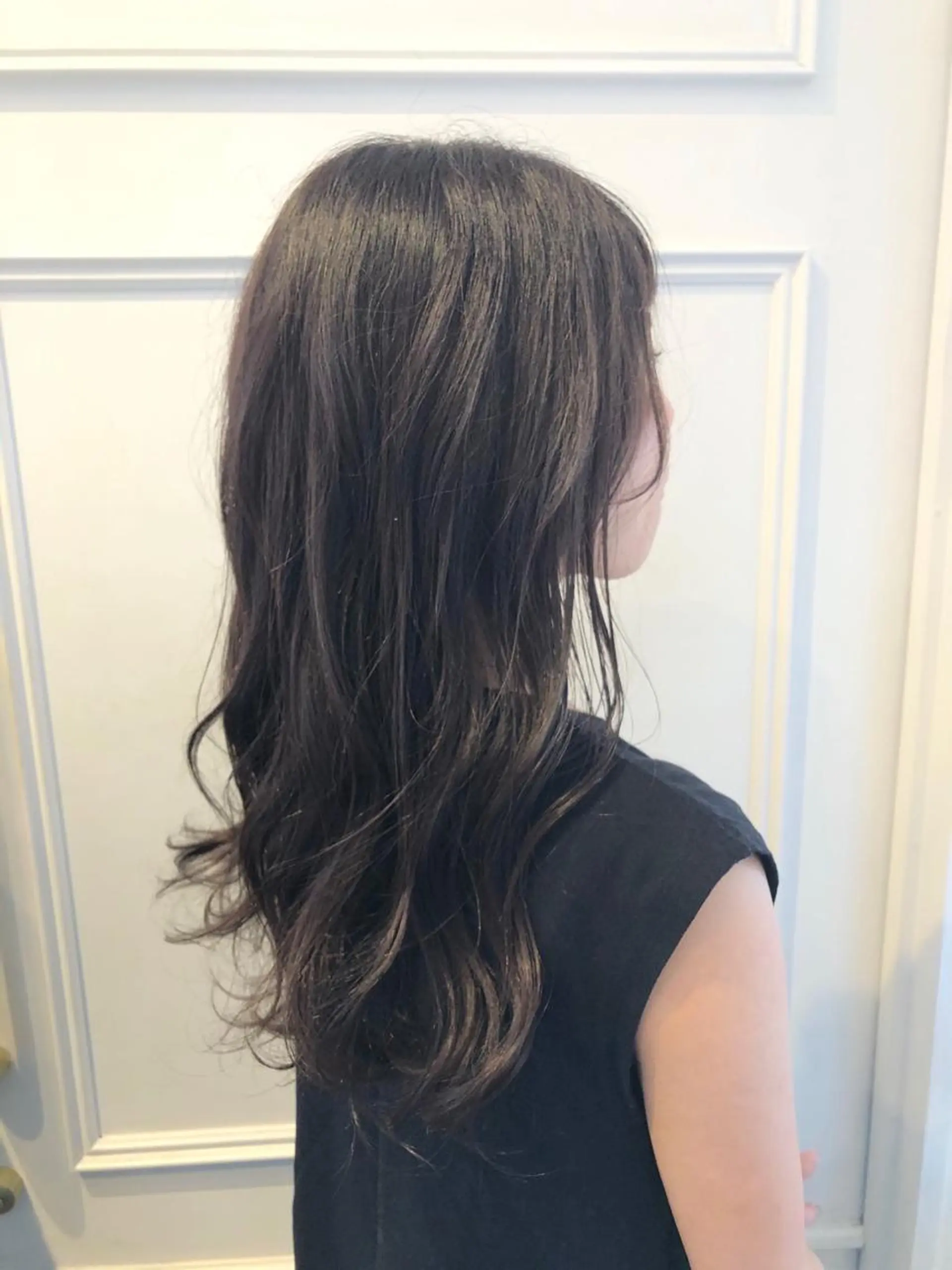 ロング カラー 安藤 佑衣のヘアスタイル