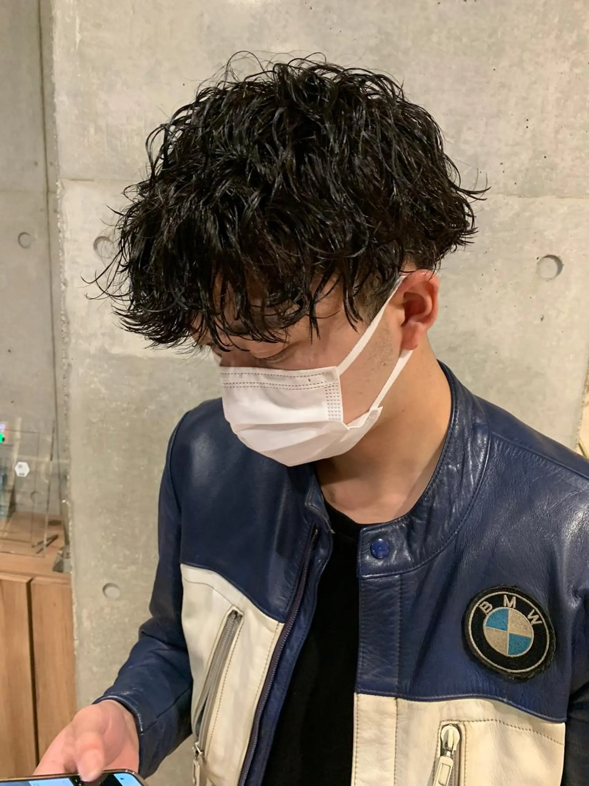 メンズ メンズパーマ 波巻きパーマ カット パーマ Produce with SALON VILLAGE所属・メッシュパーマ職人/ 窪田 優也/ツイスパのヘアスタイル