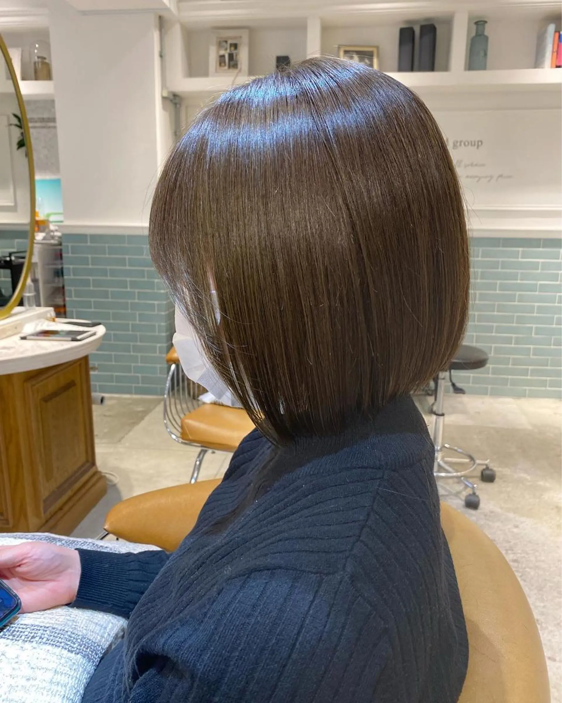 ショート カット ヘアカラー トリートメント 艶髪/縮毛矯正 /髪質改善千田大地のヘアスタイル