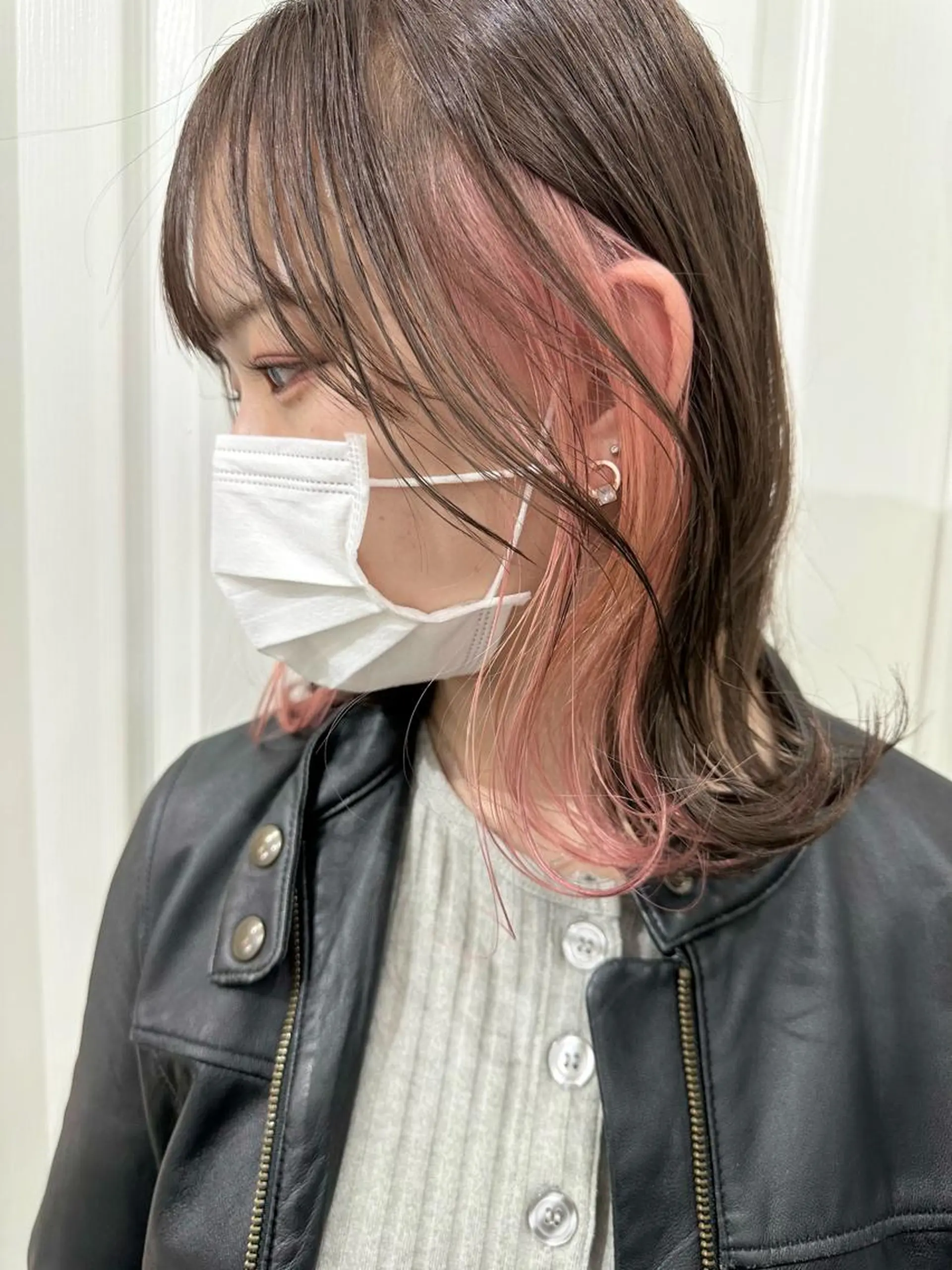 ミディアム カラー ヘアカラー トリートメント kai .のヘアスタイル