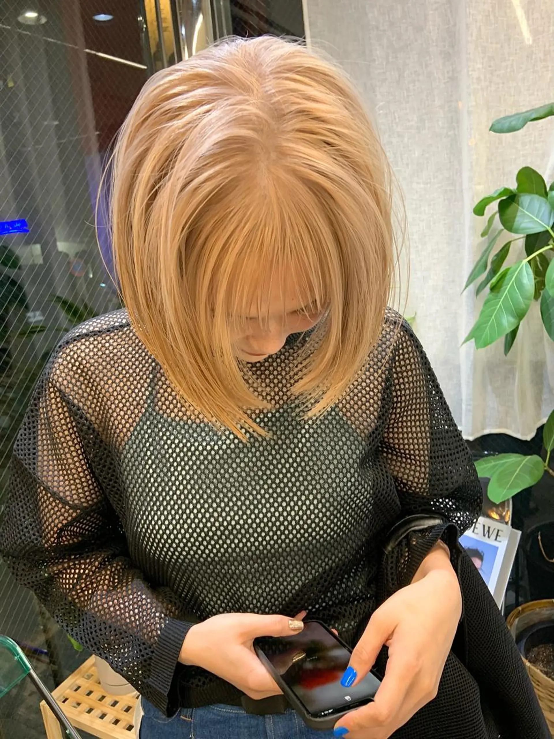 ショート ヘアカラー トリートメント #美髪矯正#艶カラー Natsuのヘアスタイル