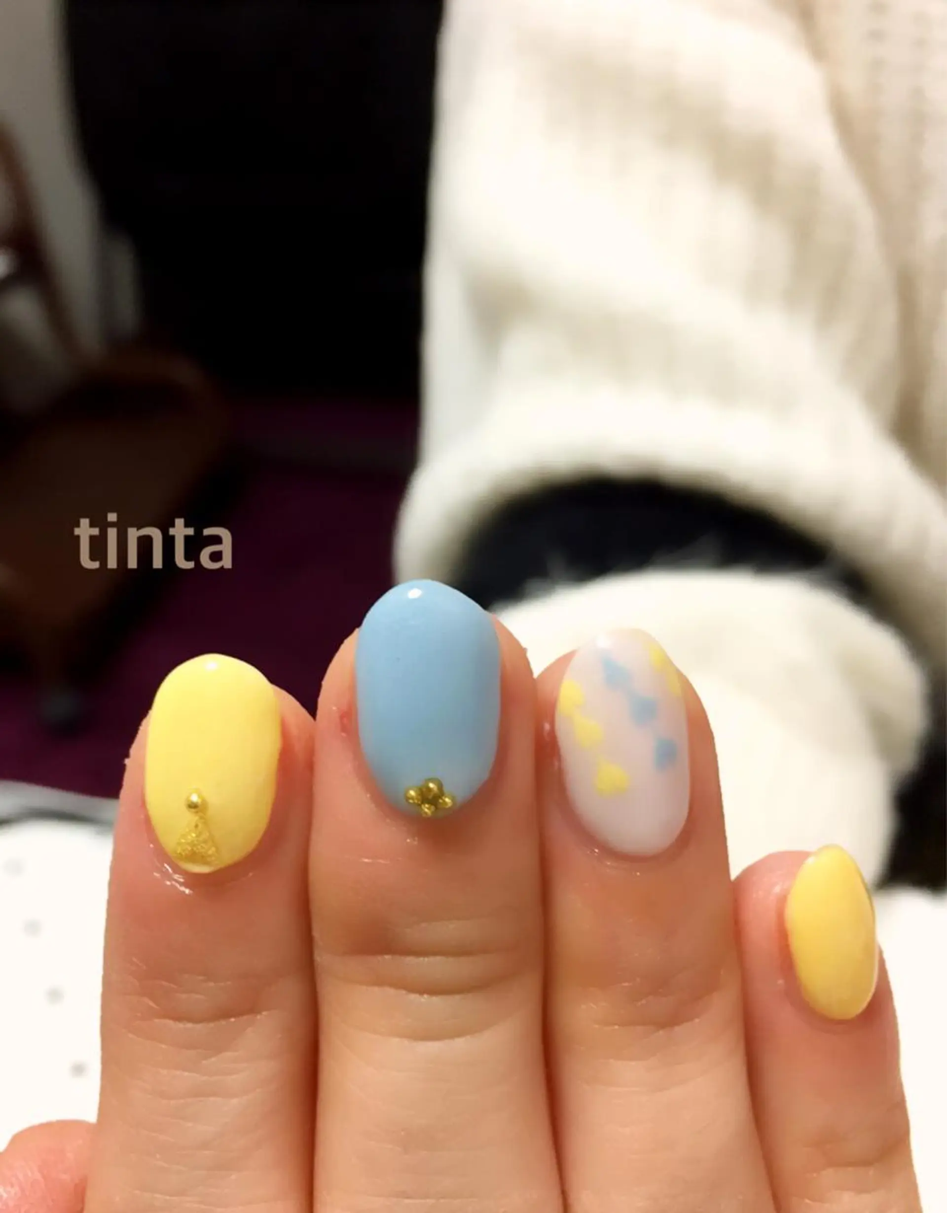 ネイル パステルネイル 春ネイル ネイルサロン ティンタ所属・馬場 典子のネイルデザイン