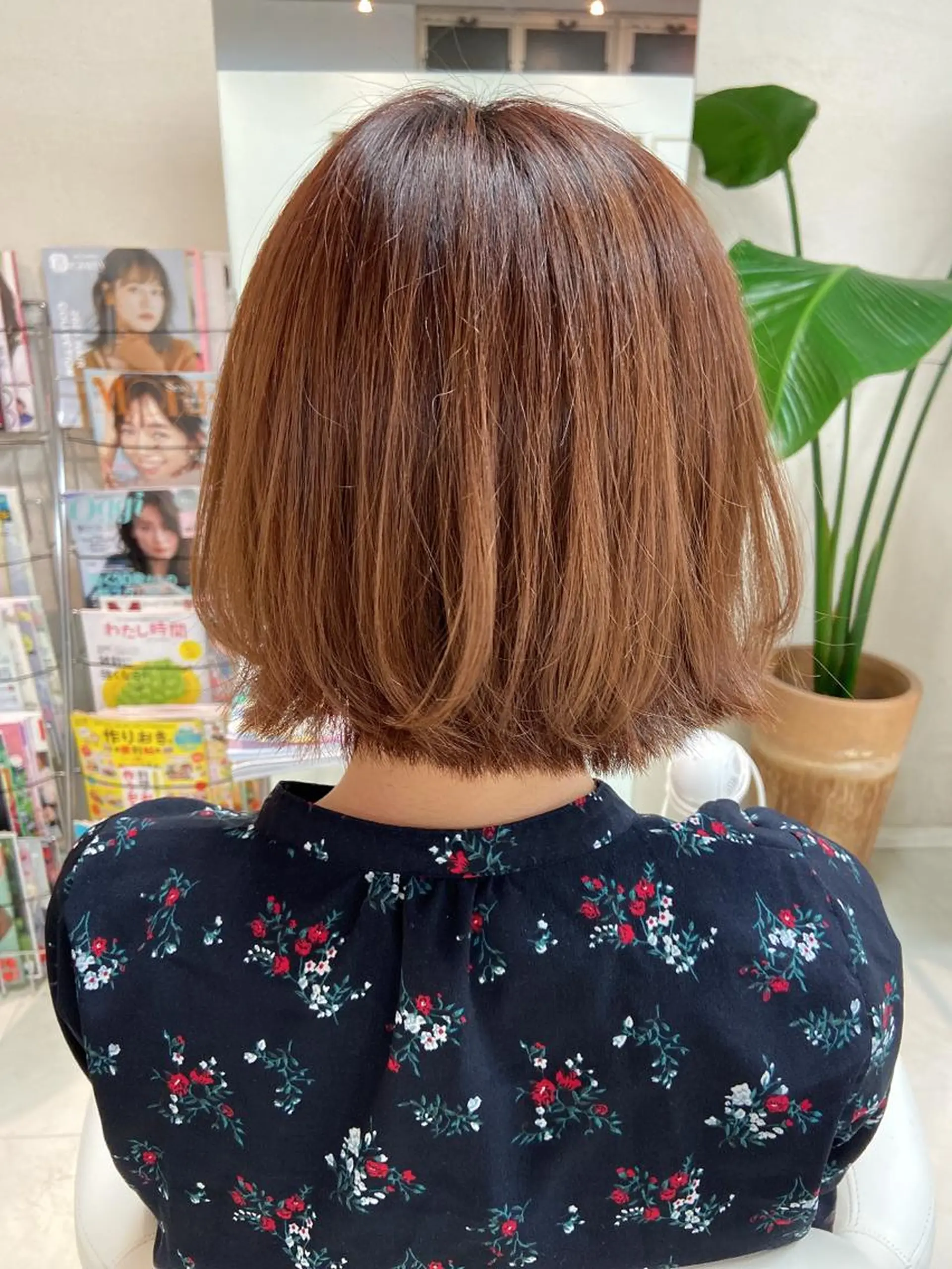 ショート 切りっぱなしボブ ボブ 菊地 美憂のヘアスタイル
