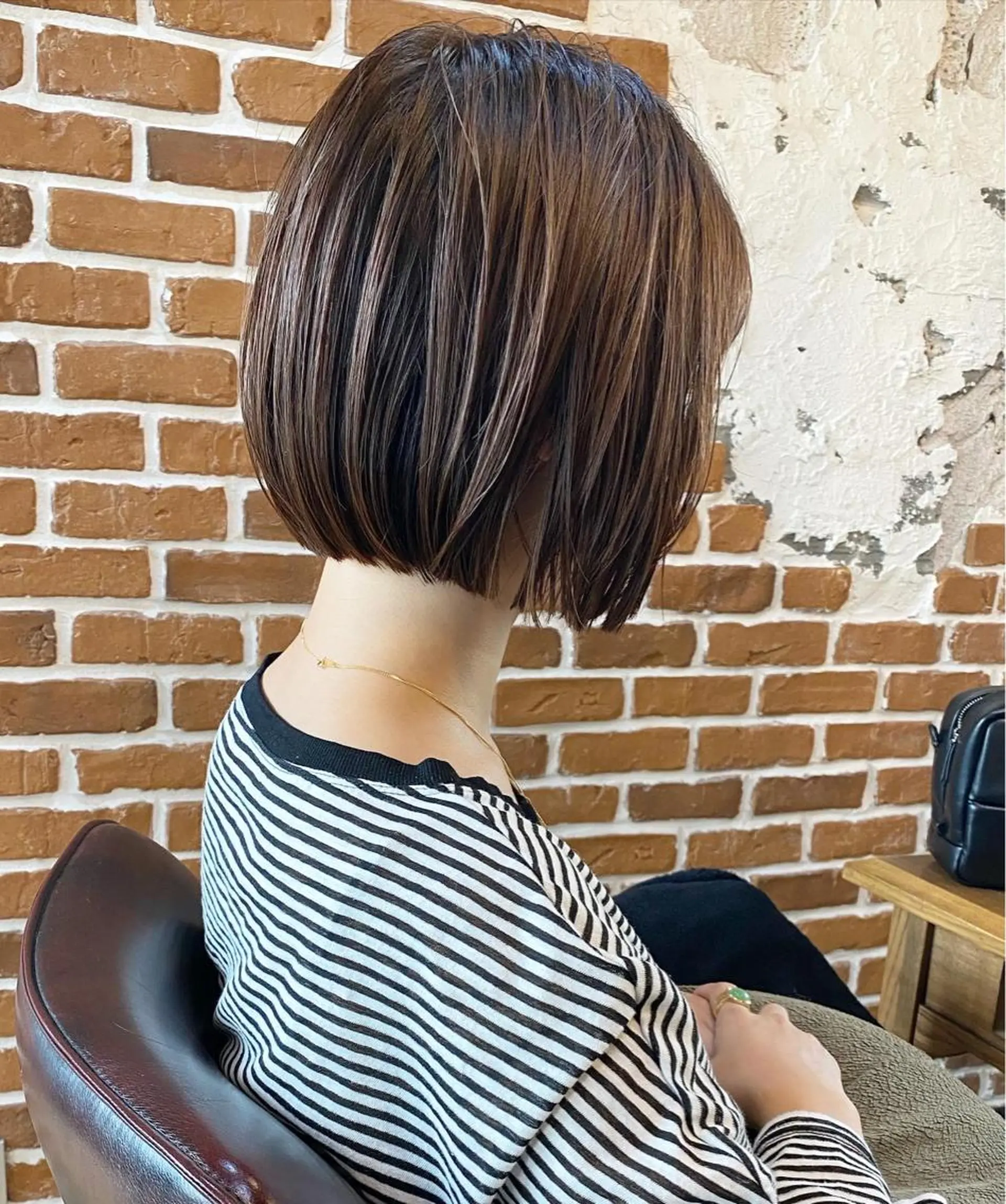 ショート ボブ カット ヘアカラー トリートメント ヘアセット また会いたくなる 美容師【KENTA】のヘアスタイル