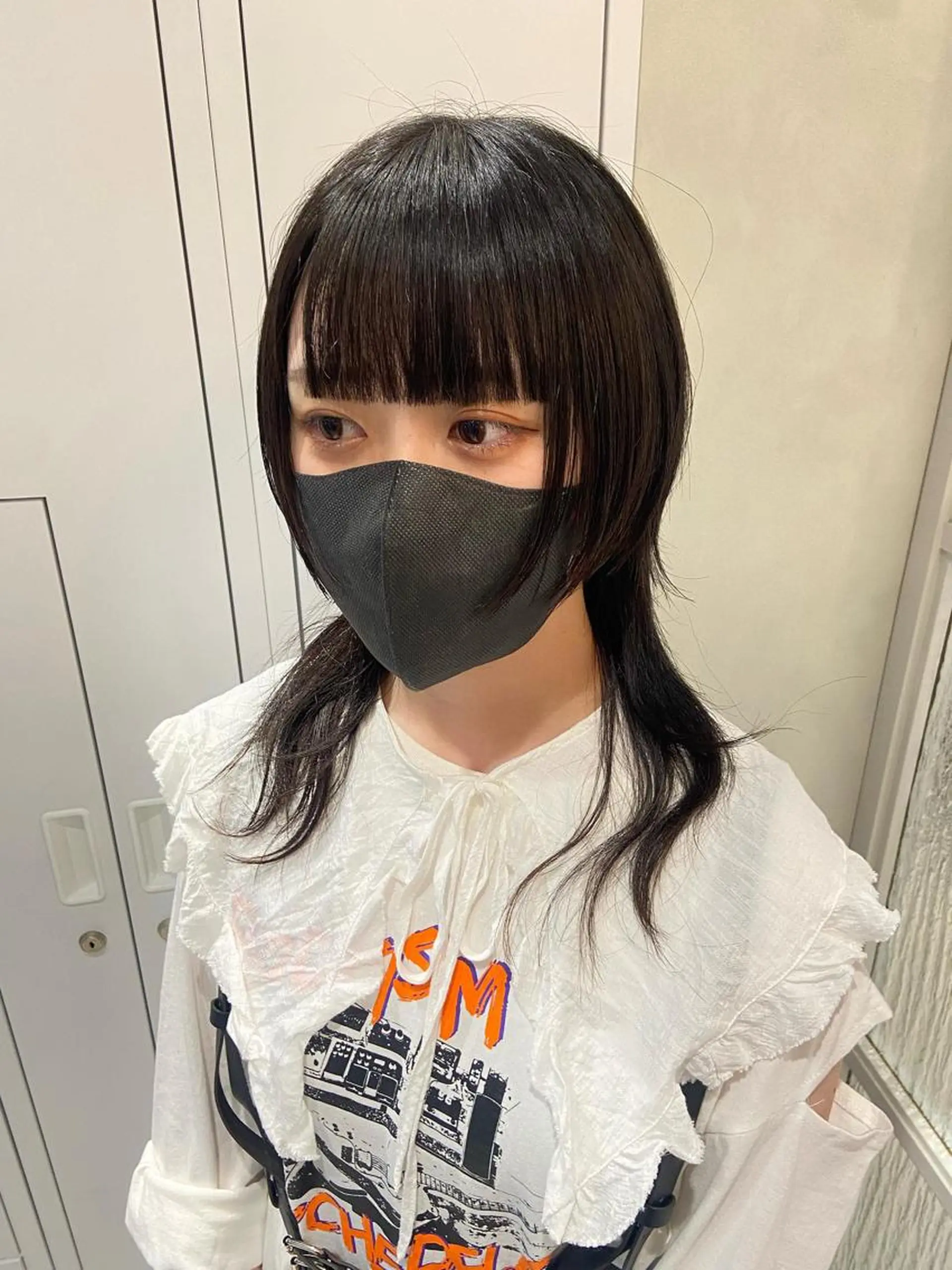 セミロング 🌷ピンク/韓国風 暖色カラー ゆい🌷のヘアスタイル