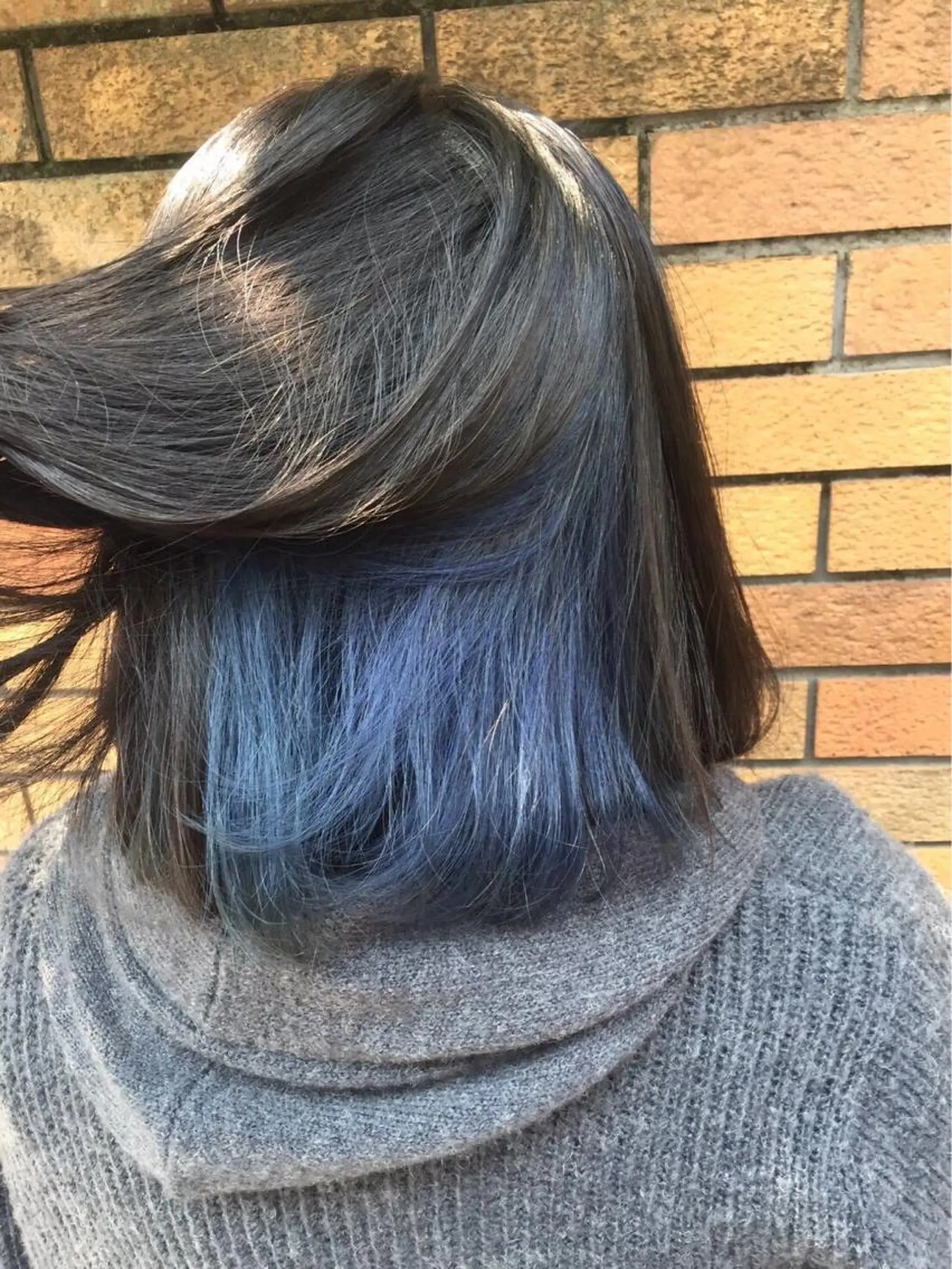 ショート ミディアム セミロング ロング カラー ブルーカラー インナーカラー 店長担当🌟 矢吹ガブリエル🌟のヘアスタイル