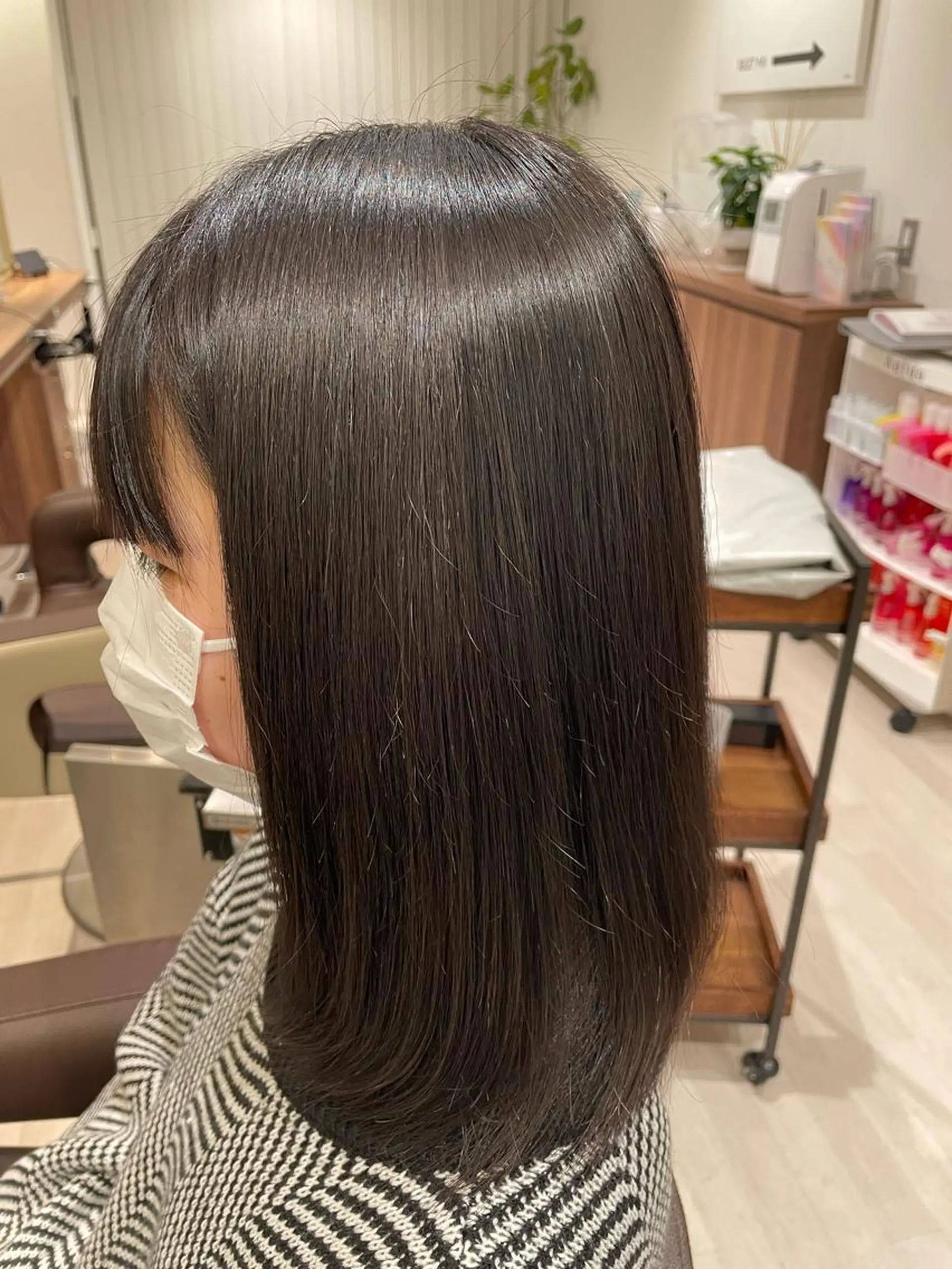 セミロング 縮毛矯正 清瀬駅/痛ませない 縮毛矯正/山崎のヘアスタイル