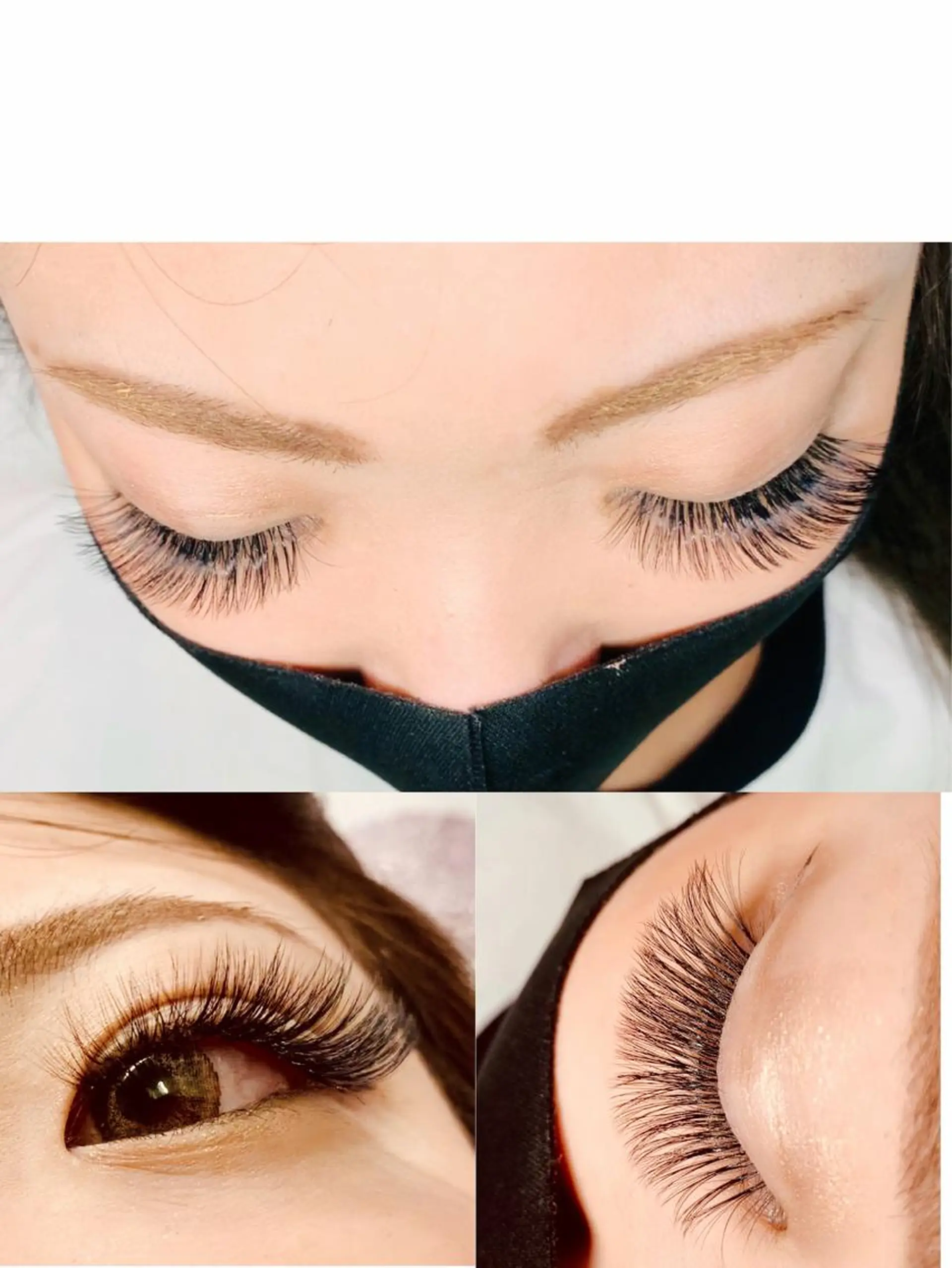 マツエク・マツパ マツエク Ai& Hitomiのマツエク・マツパデザイン