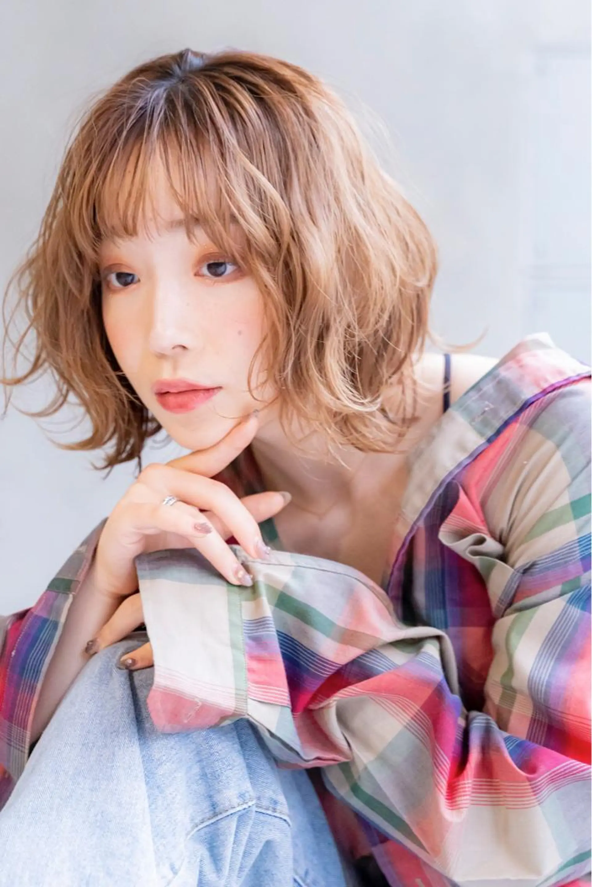 ショート MUSASHI ブリーチカラー◎のヘアスタイル