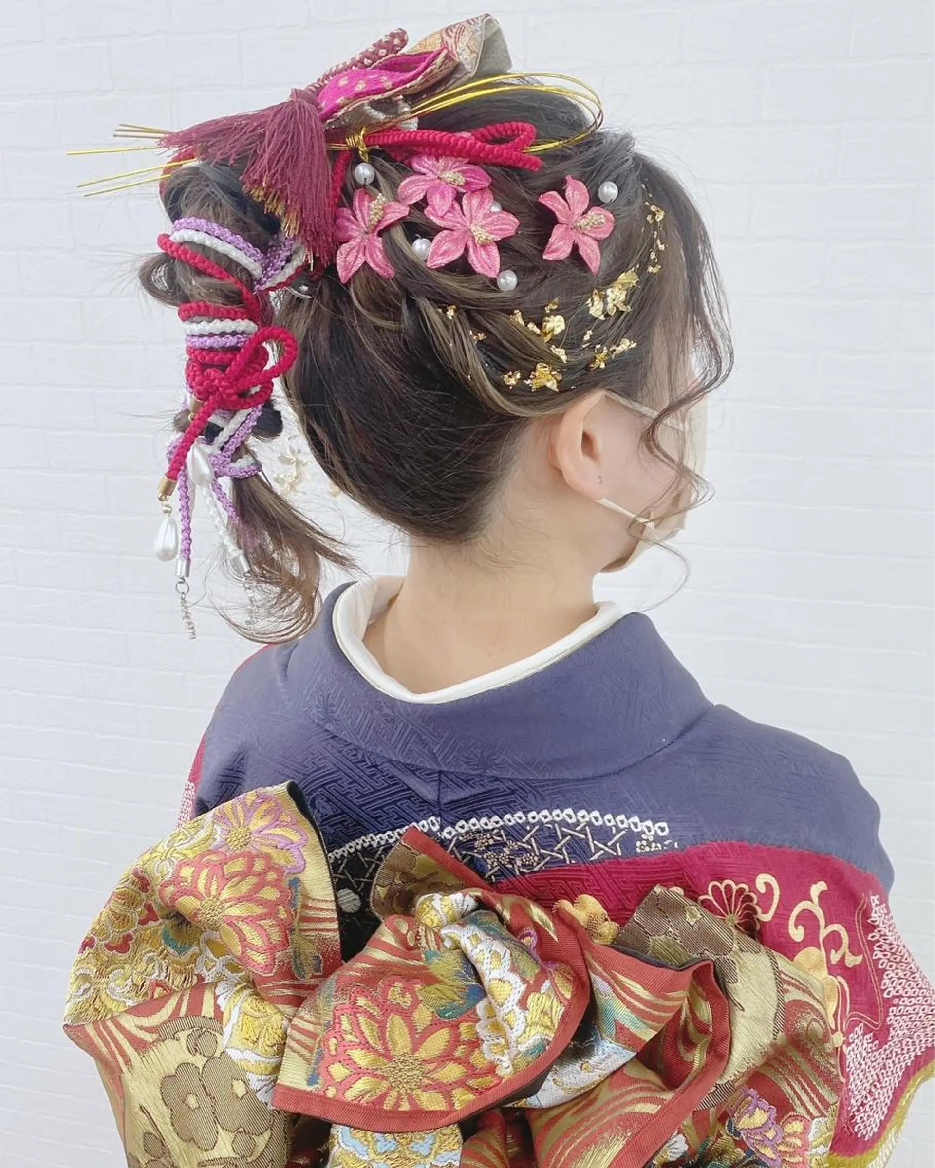 ミディアム ヘアアレンジ 着付け GRANLUSSO 〜グランルッソ駅前店所属・木口 嘉美のヘアスタイル