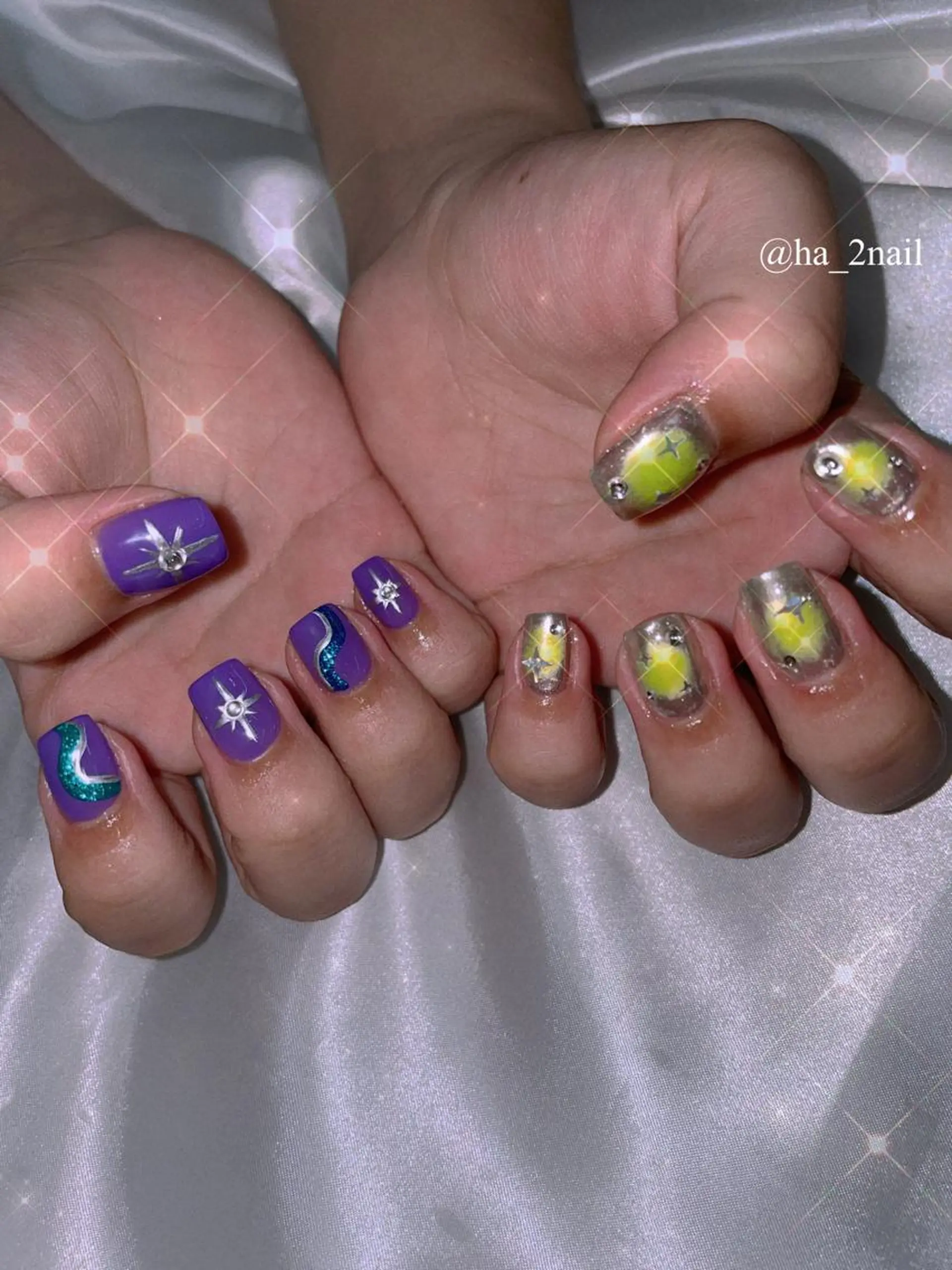 ネイル NAIL and EYELASH ALPHA.所属・ALPHA. 姫繇のネイルデザイン