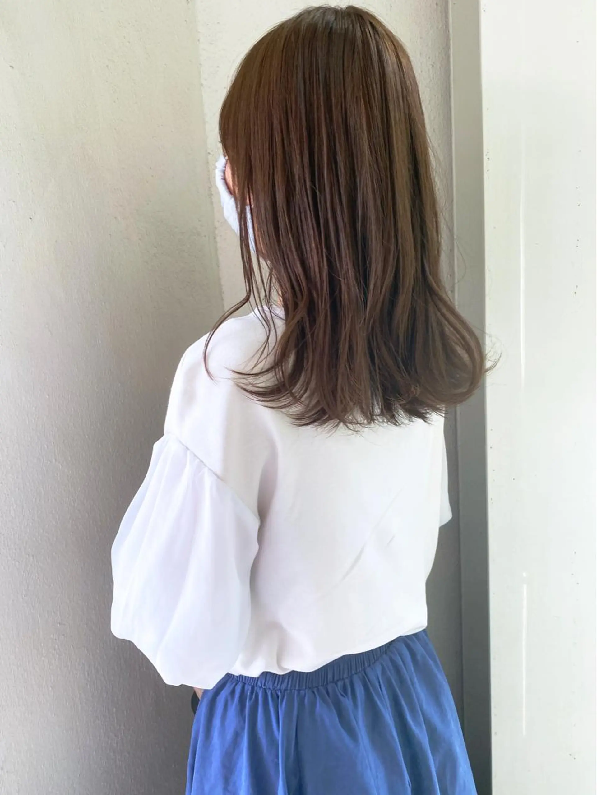 ミディアム カラー 髪質改善/艶髪 やまなかのヘアスタイル