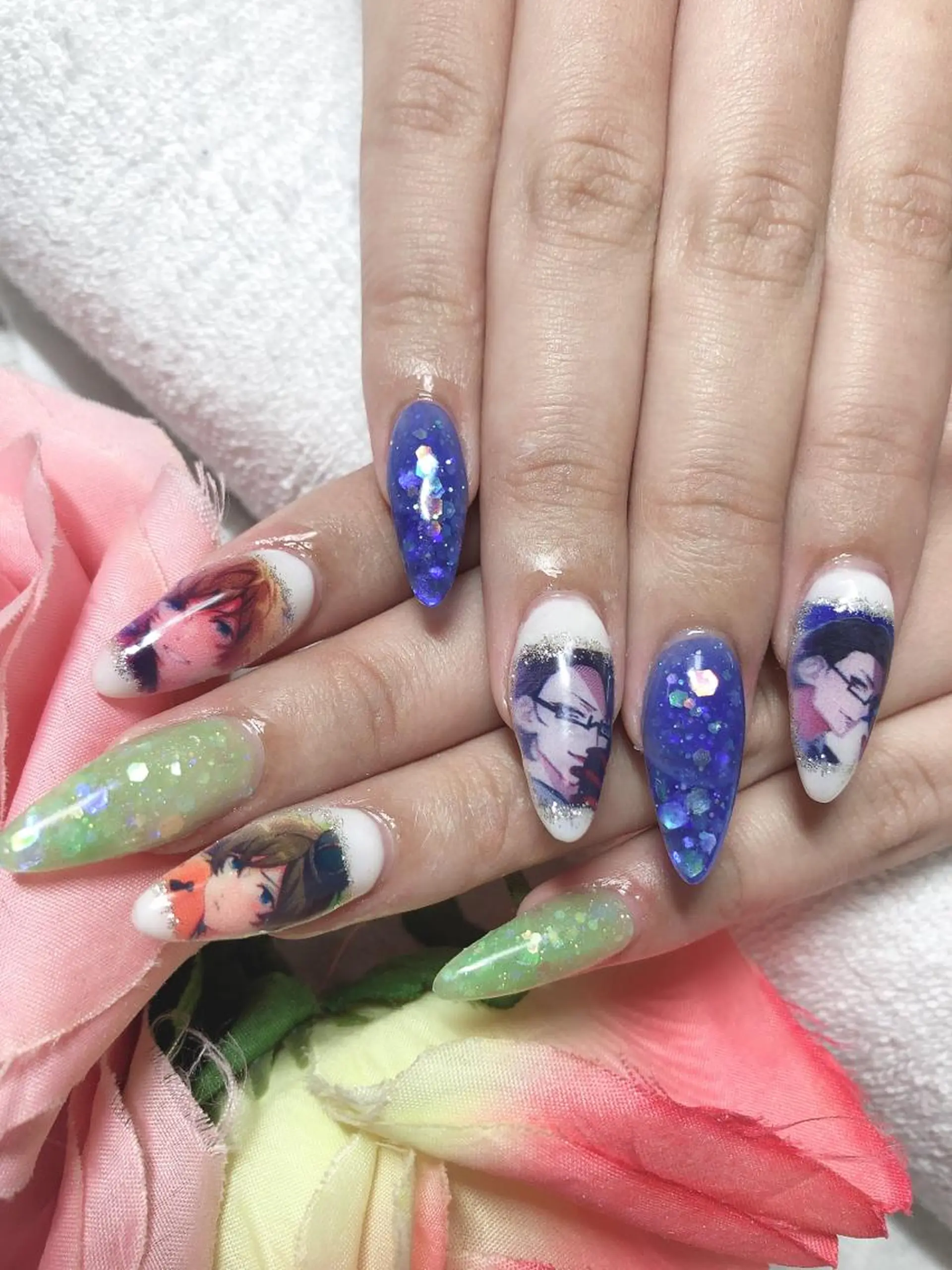 ミディアム ハンドネイル 《LB》ラブリエ Nail&eyeのマツエク・マツパデザイン
