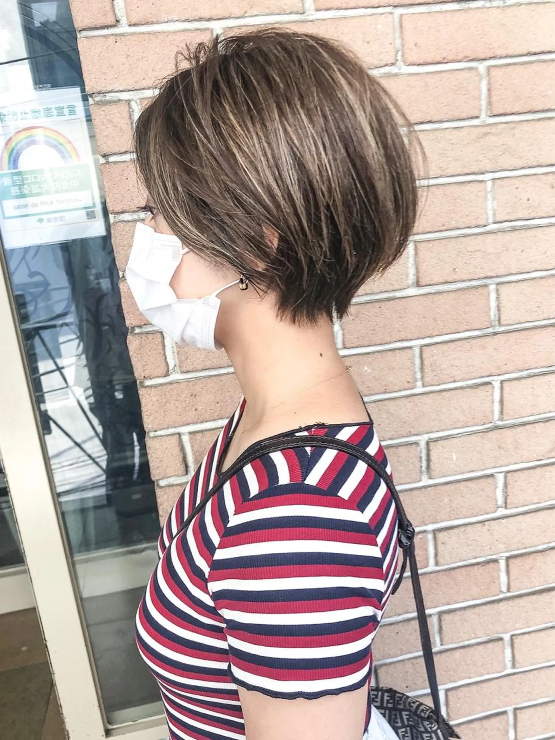 ショート 北條 優輝のヘアスタイル