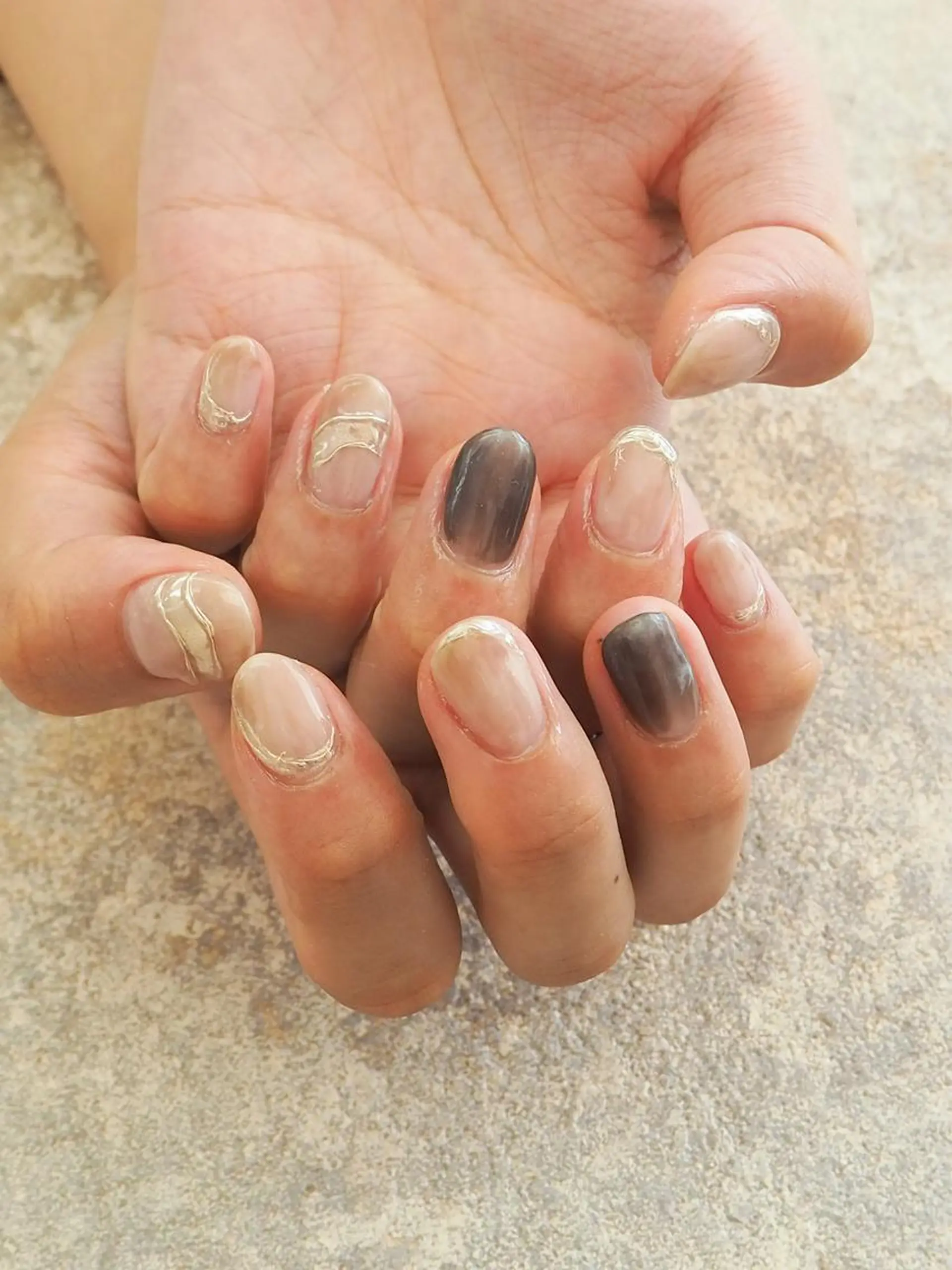 ネイル ハンドネイル Hisaka Mikiのネイルデザイン