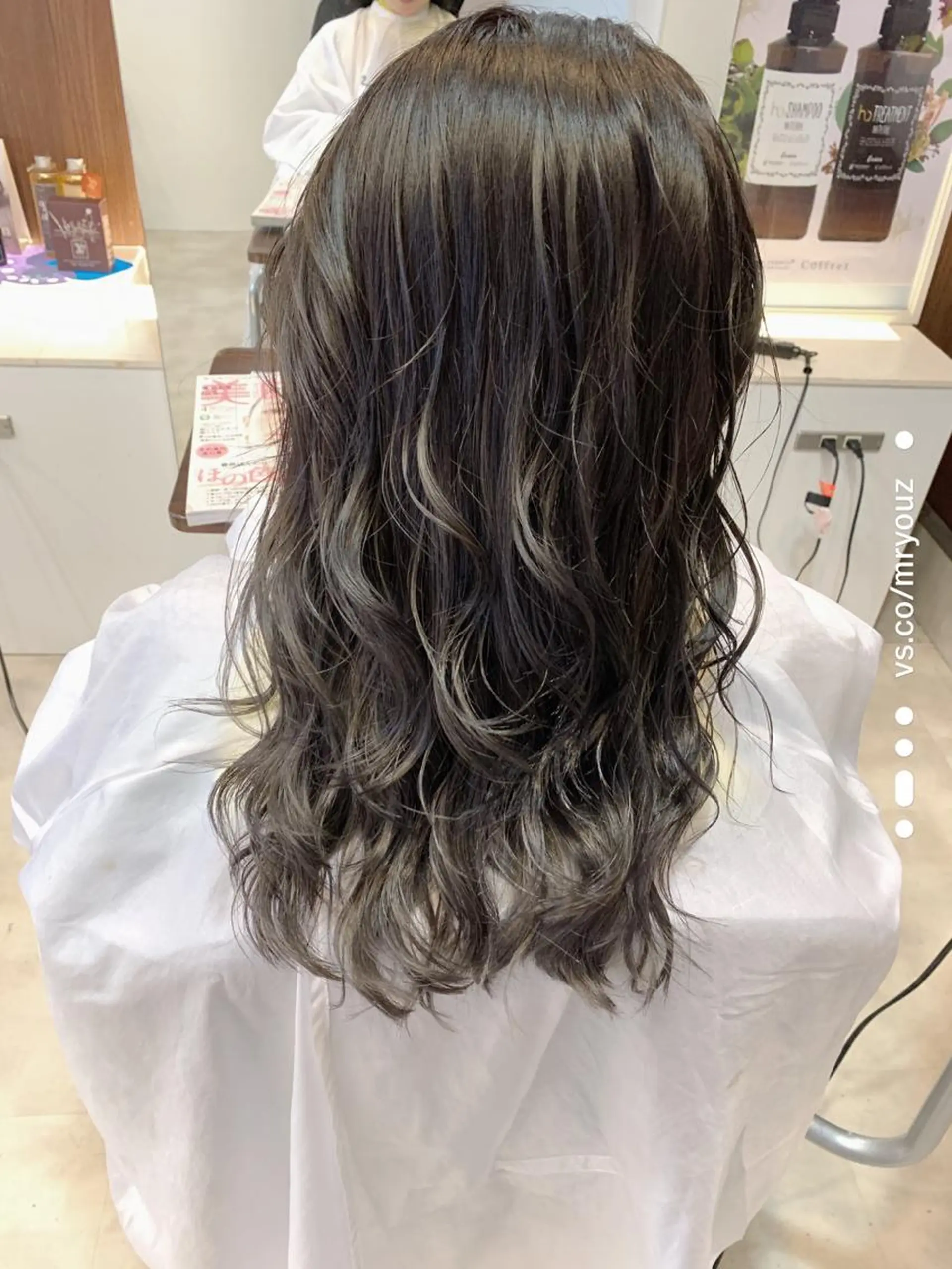 ロング メンズパーマ/難波/ 心斎橋　室園亮佑のヘアスタイル