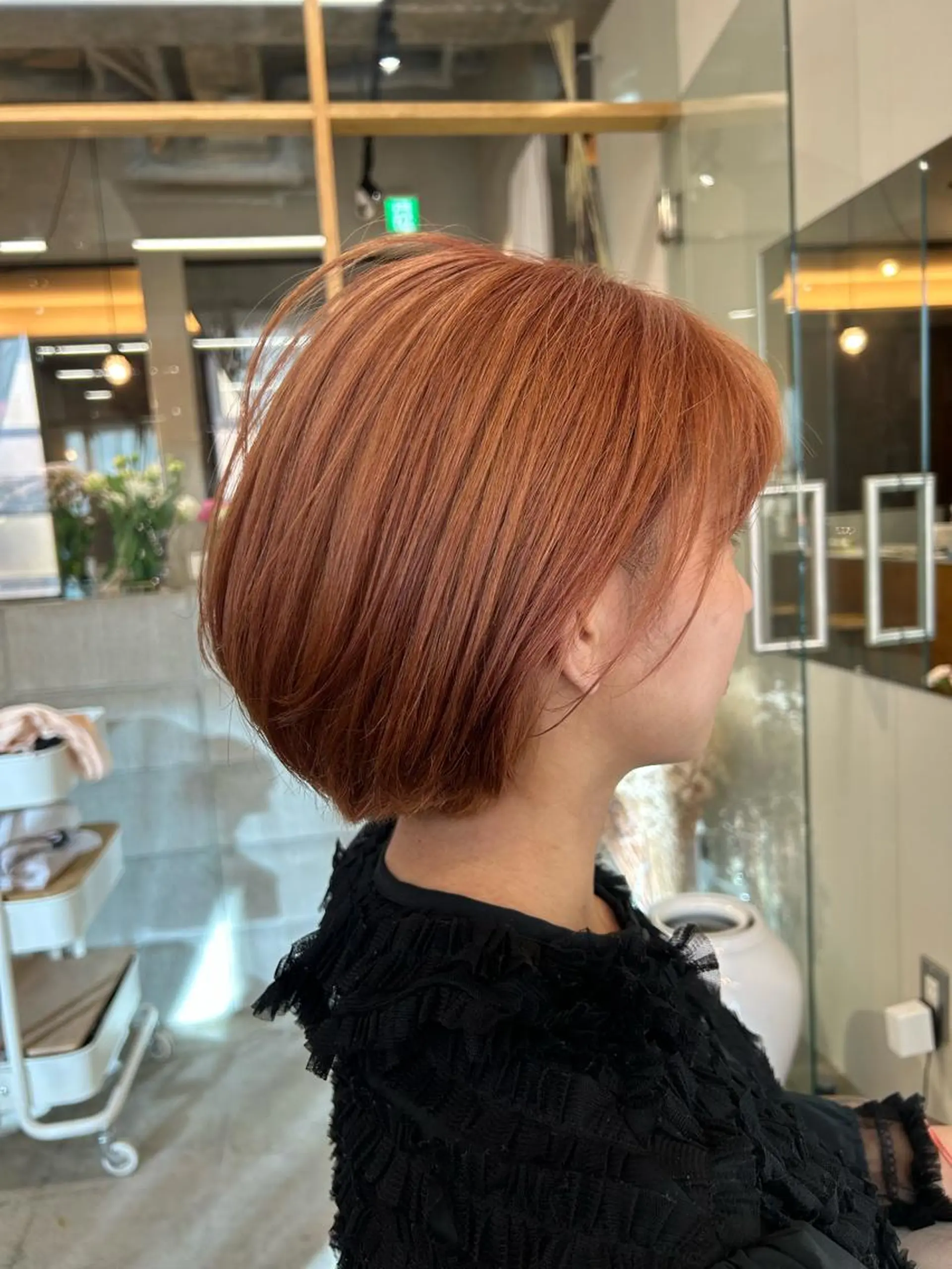 カラー カット ヘアカラー トリートメント 名古屋/伏見/花屋 併設/不破新のヘアスタイル