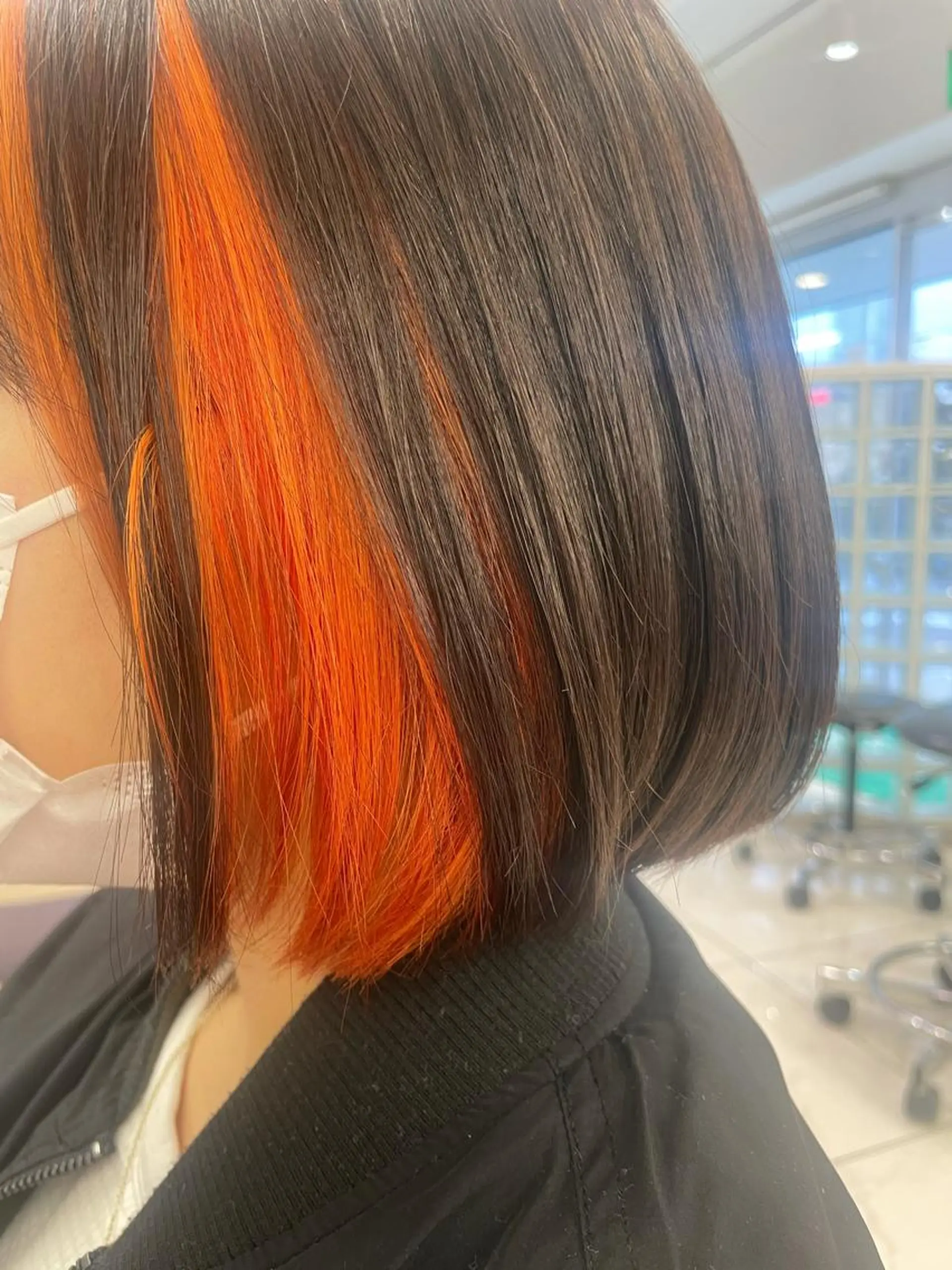 ミディアム カラー ヘアカラー 福島成美/髪質改善 縮毛矯正/カラーのヘアスタイル