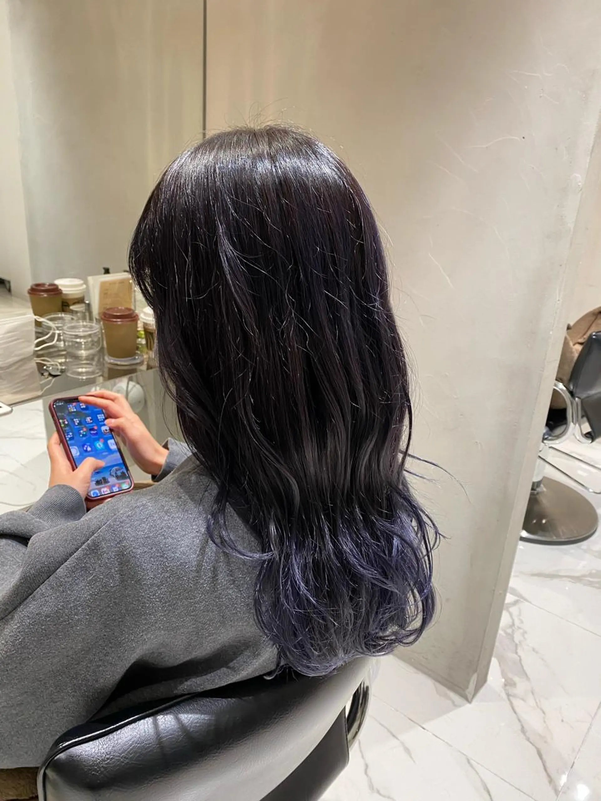 ロング カラー ナチュラル/韓国💎 haruka 💎のヘアスタイル