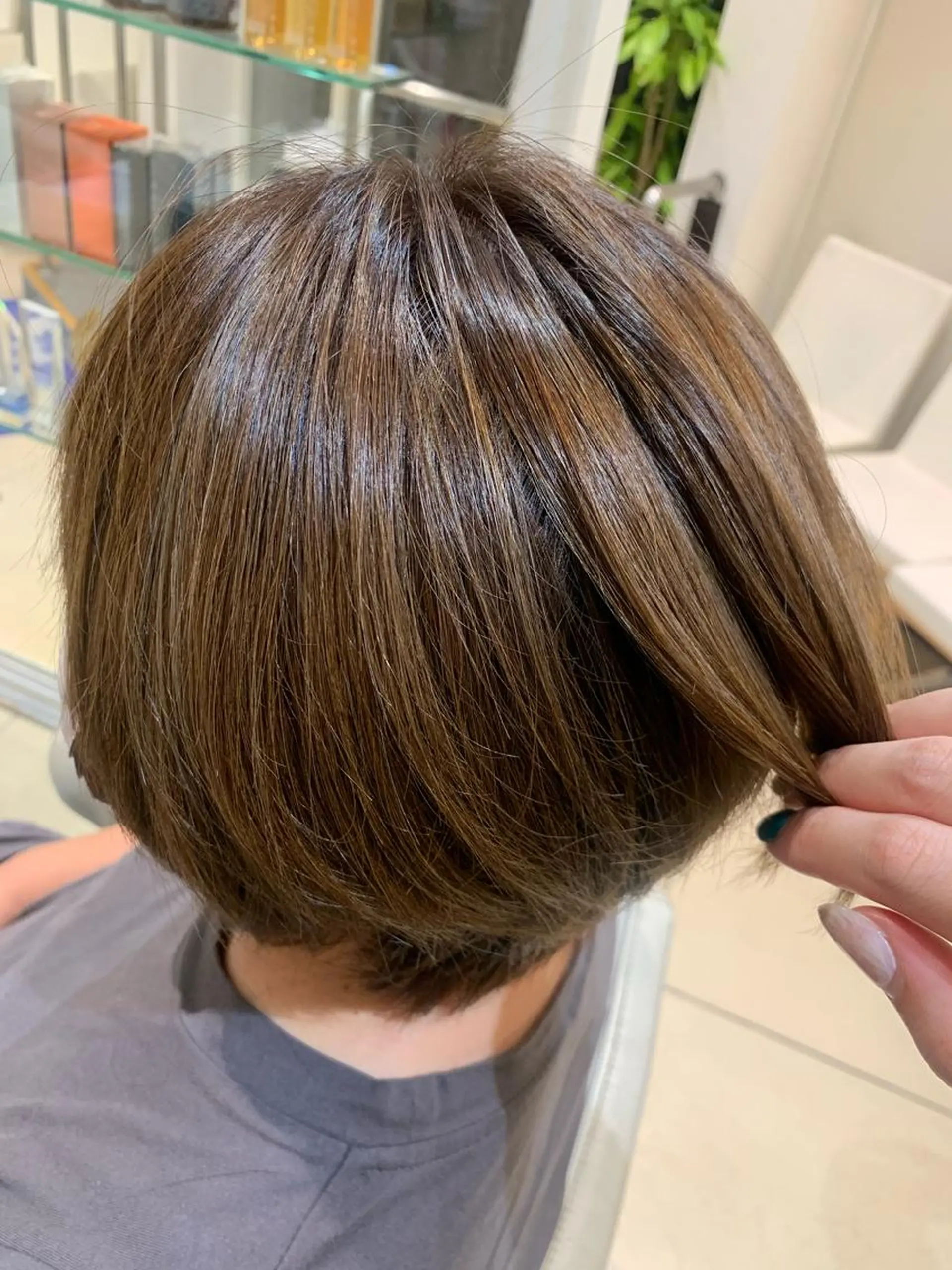 ショート カラー カット ヘアカラー 森野美咲🇰🇷 レイヤー/顔周りのヘアスタイル