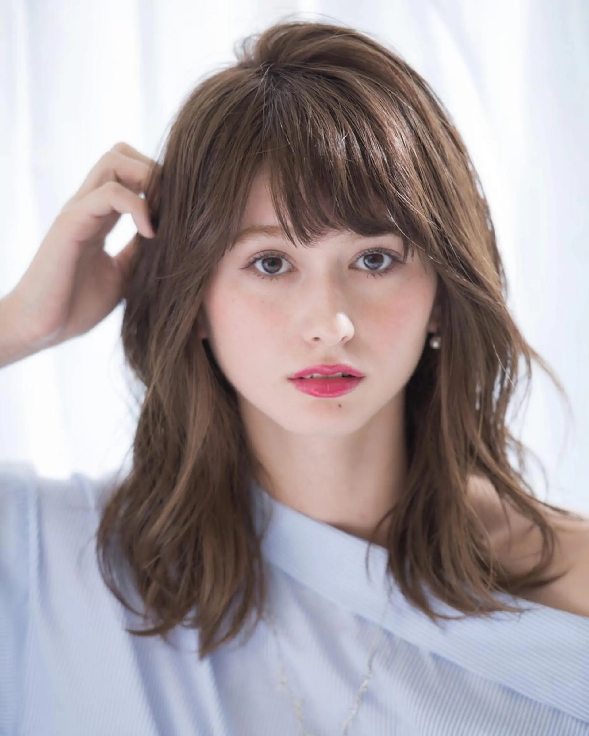 ショート カラー パーマ 山下 直人のヘアスタイル