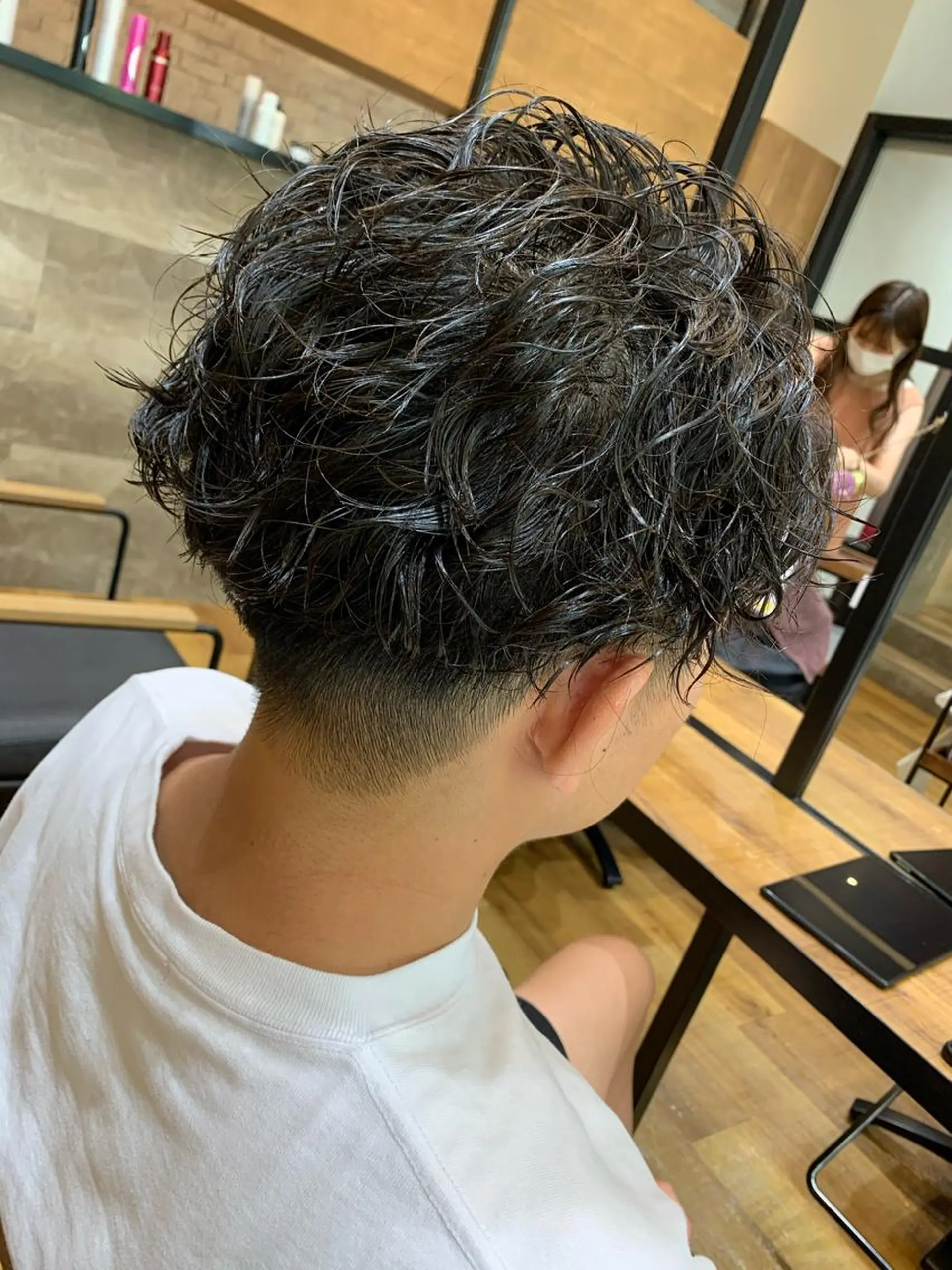 ショート メンズ 天野 開のヘアスタイル