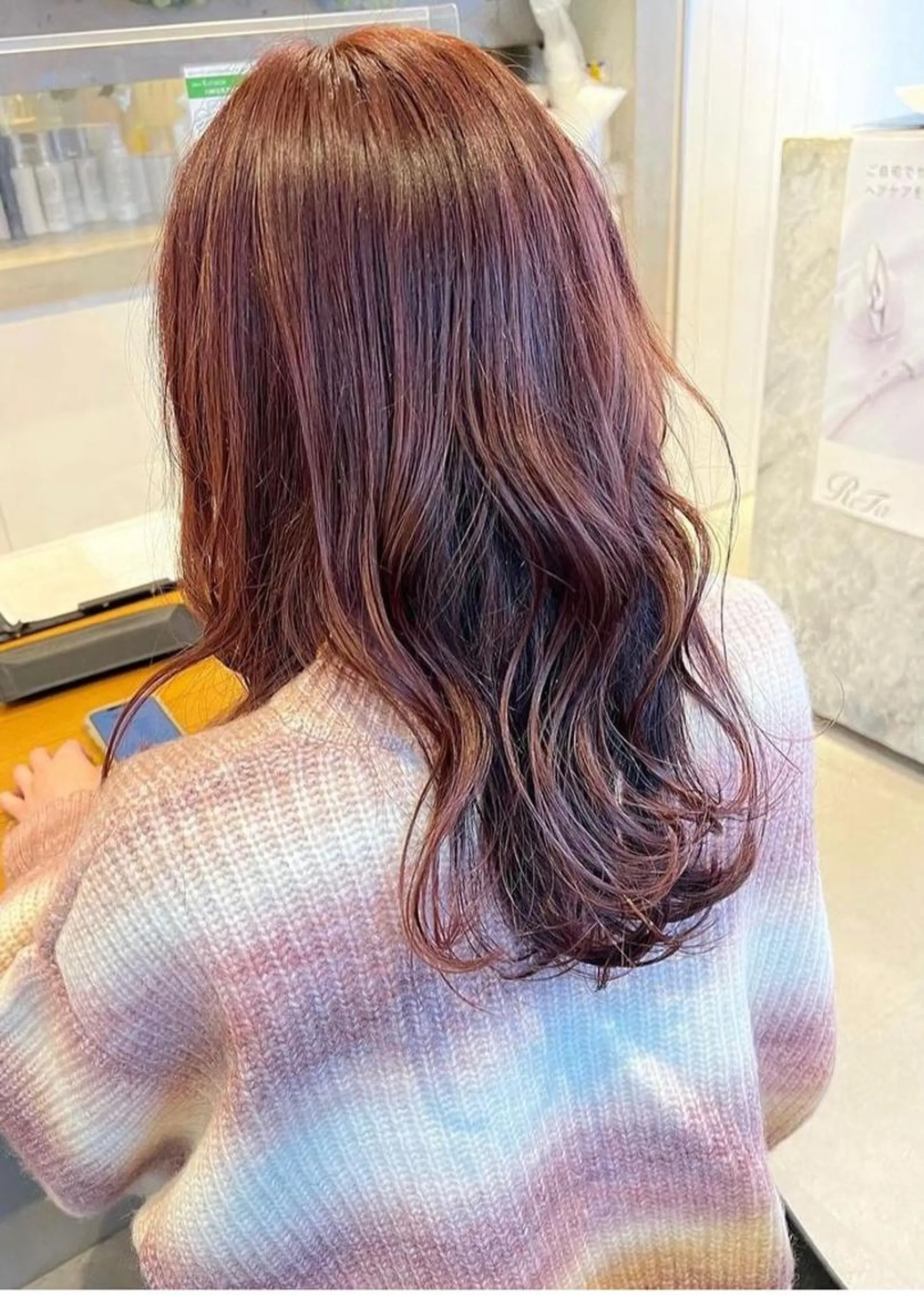 ロング カラー hair S.coeur emu所属・黒木 日那のヘアスタイル