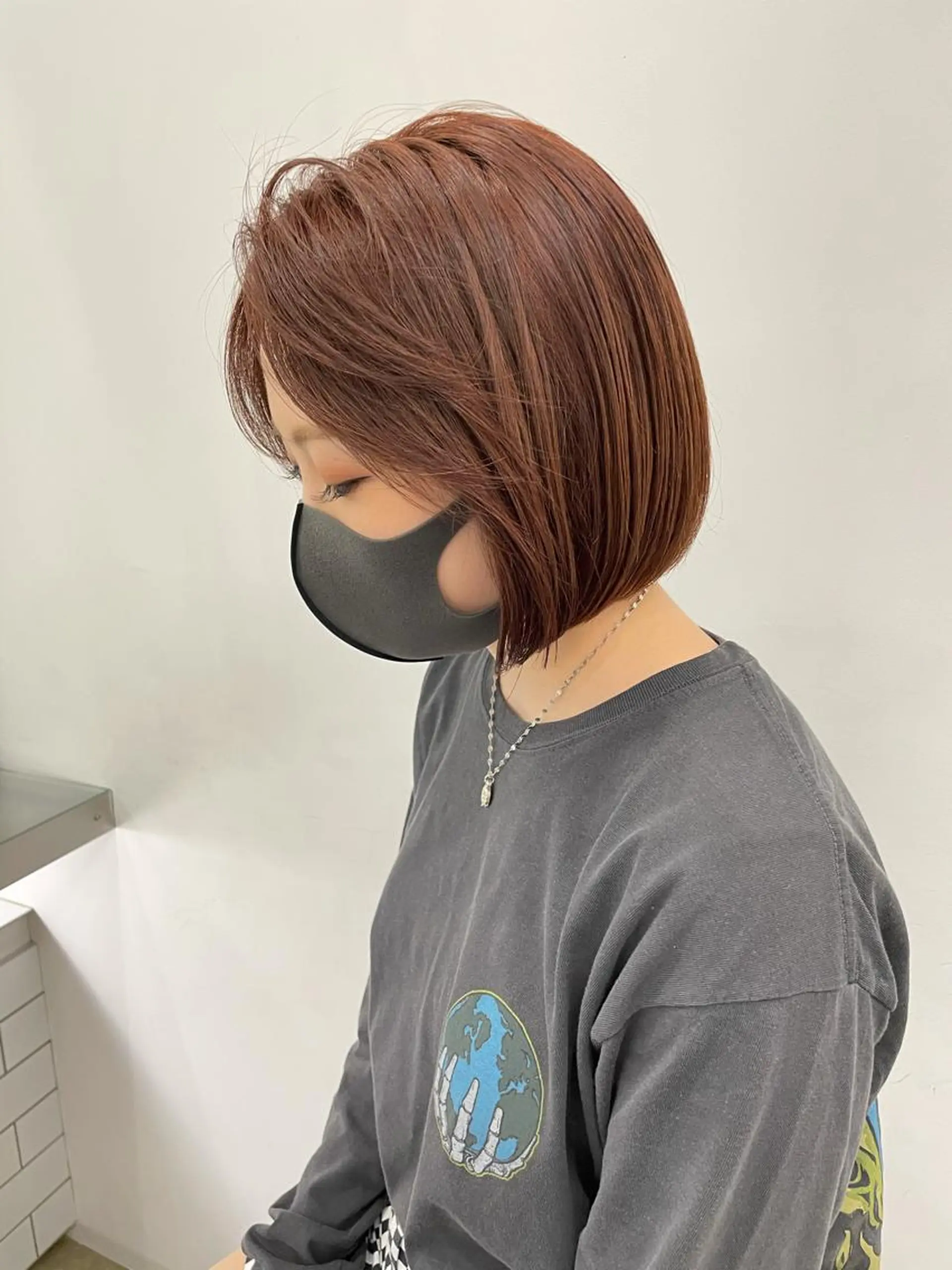 ショート カラー Miku /ブリーチ/ボブのヘアスタイル