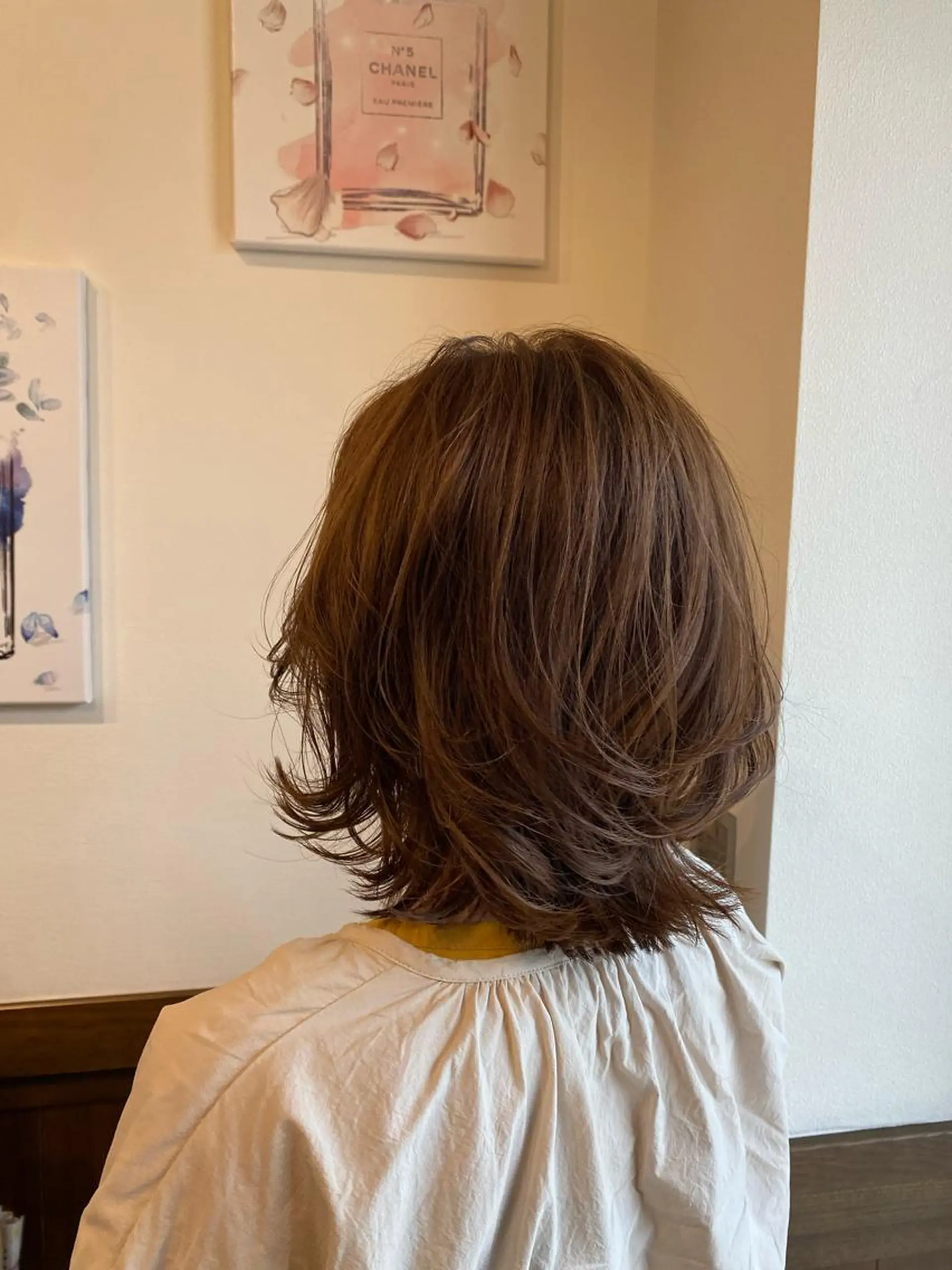 ミディアム ヘアカラー トリートメント reFREO所属・ダメージレスカラー 髪質改善reFREOのヘアスタイル